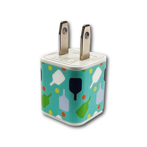 Pickleball USB Adaptor Plug - Teal