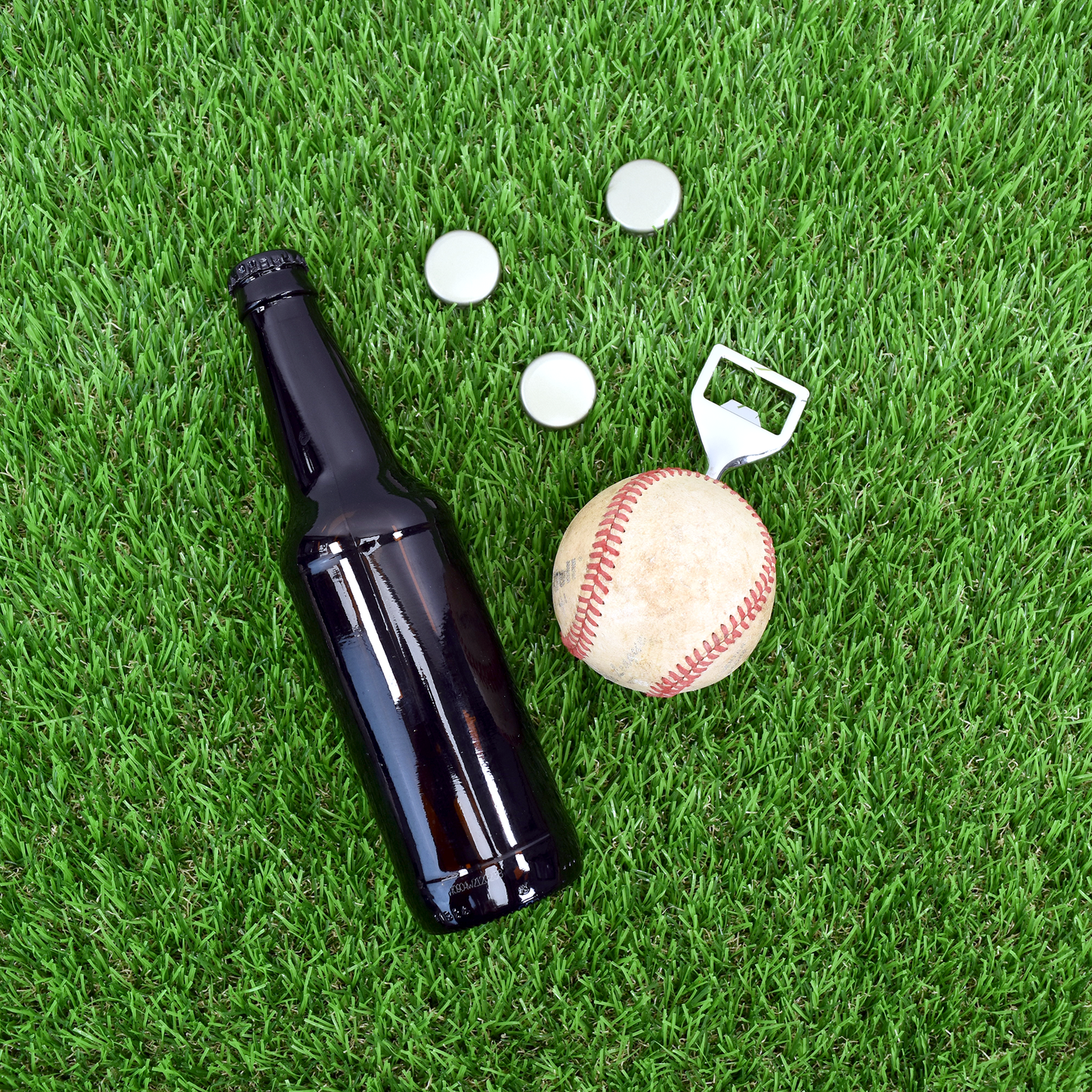 Baseball Beer Bottle Opener