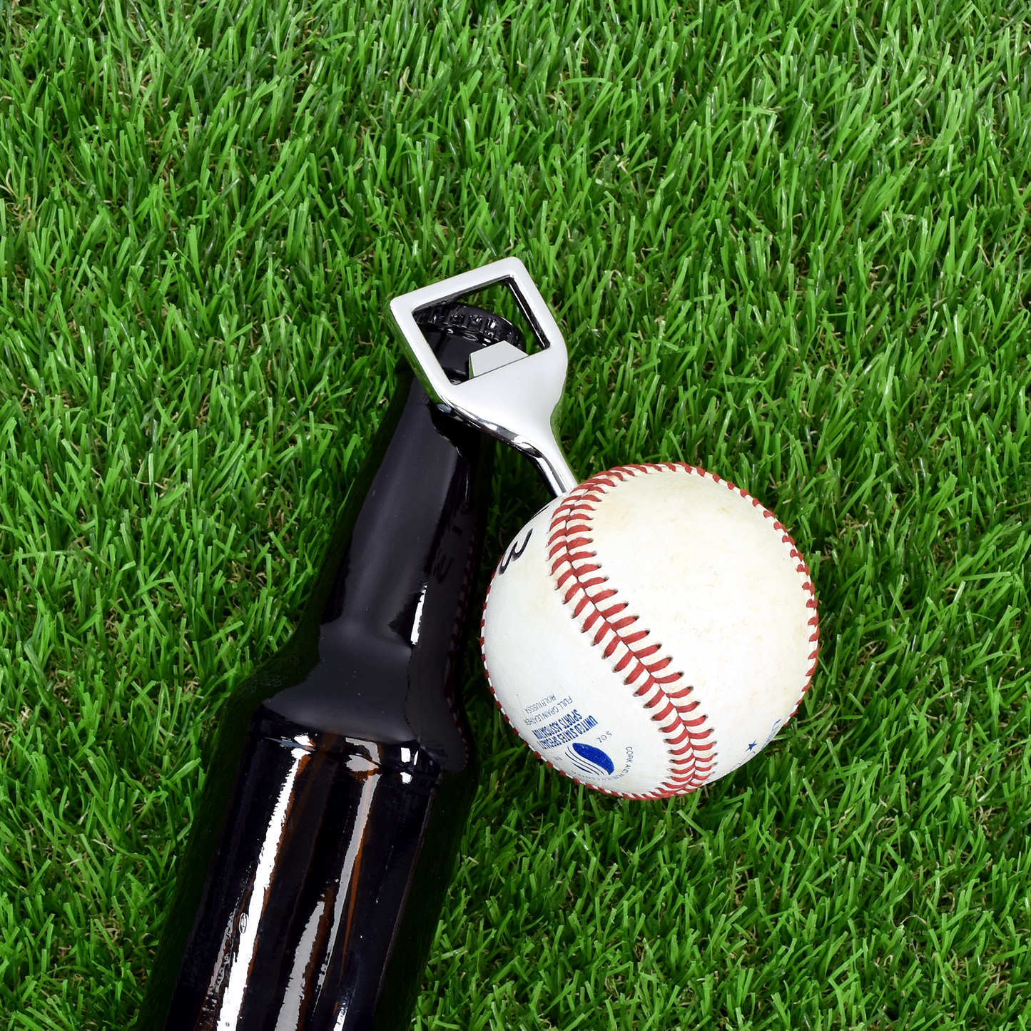 Baseball Beer Bottle Opener