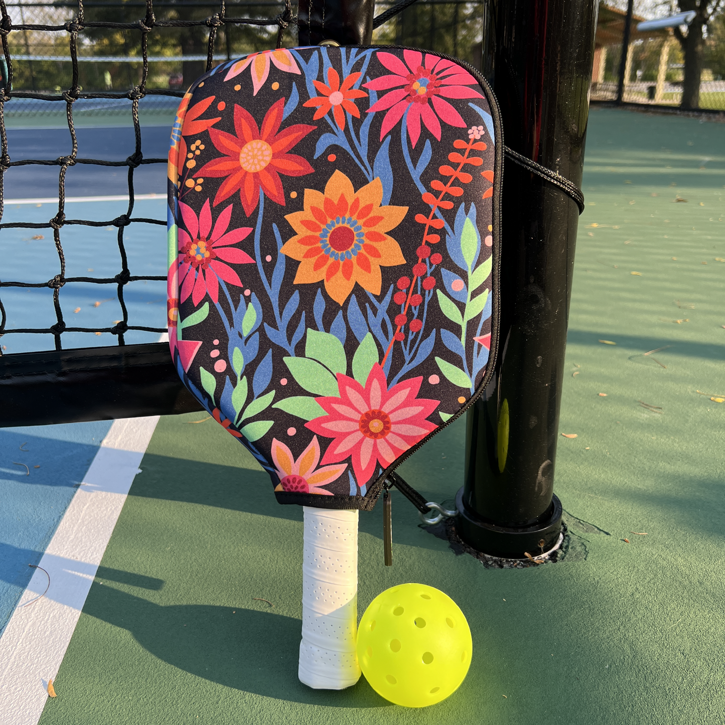 Pickleball Paddle Cover Sleeve - Bloom Smash
