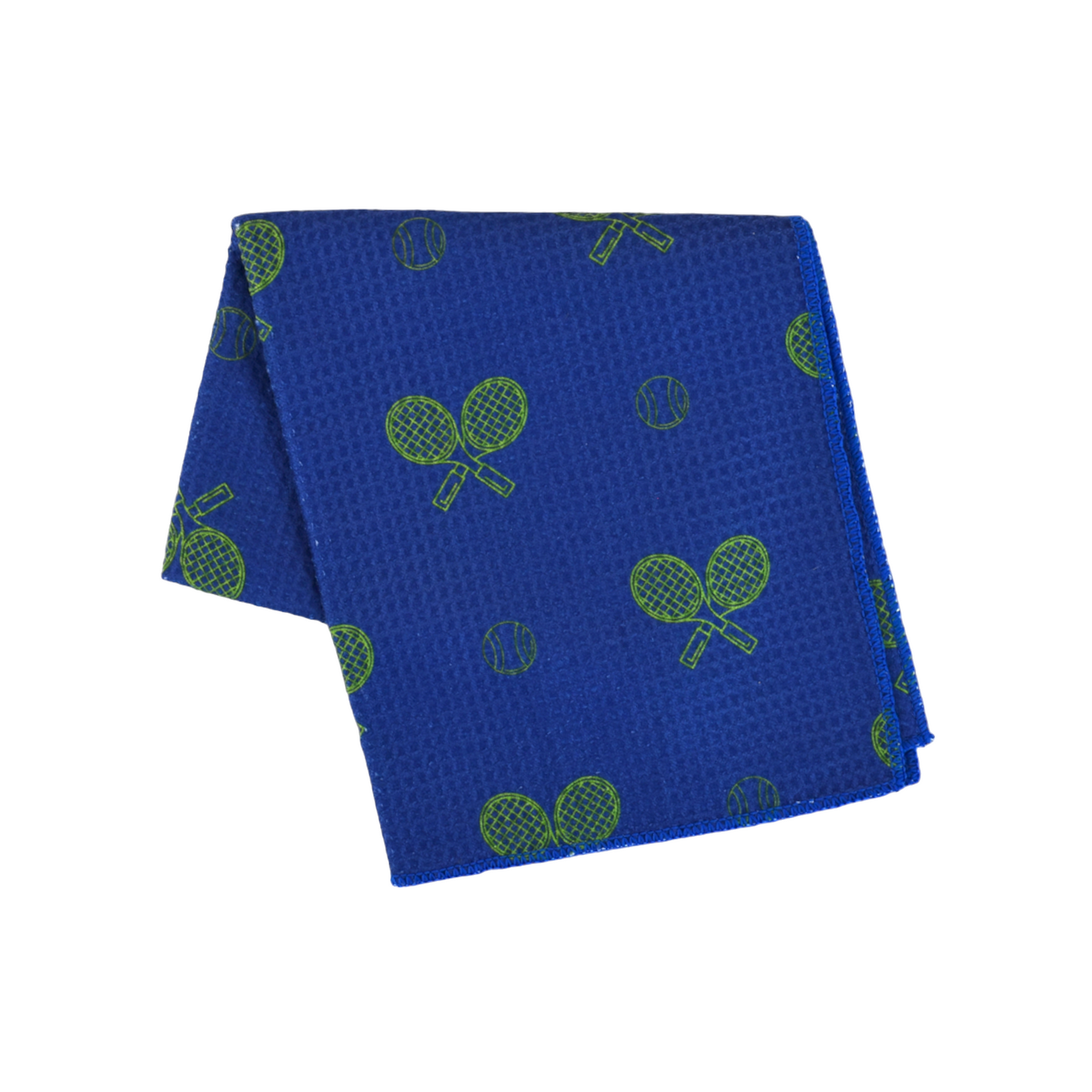 Tennis Dish Towel - Night Match Blue