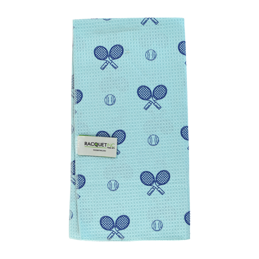Tennis Dish Towel - Clear Skies Blue