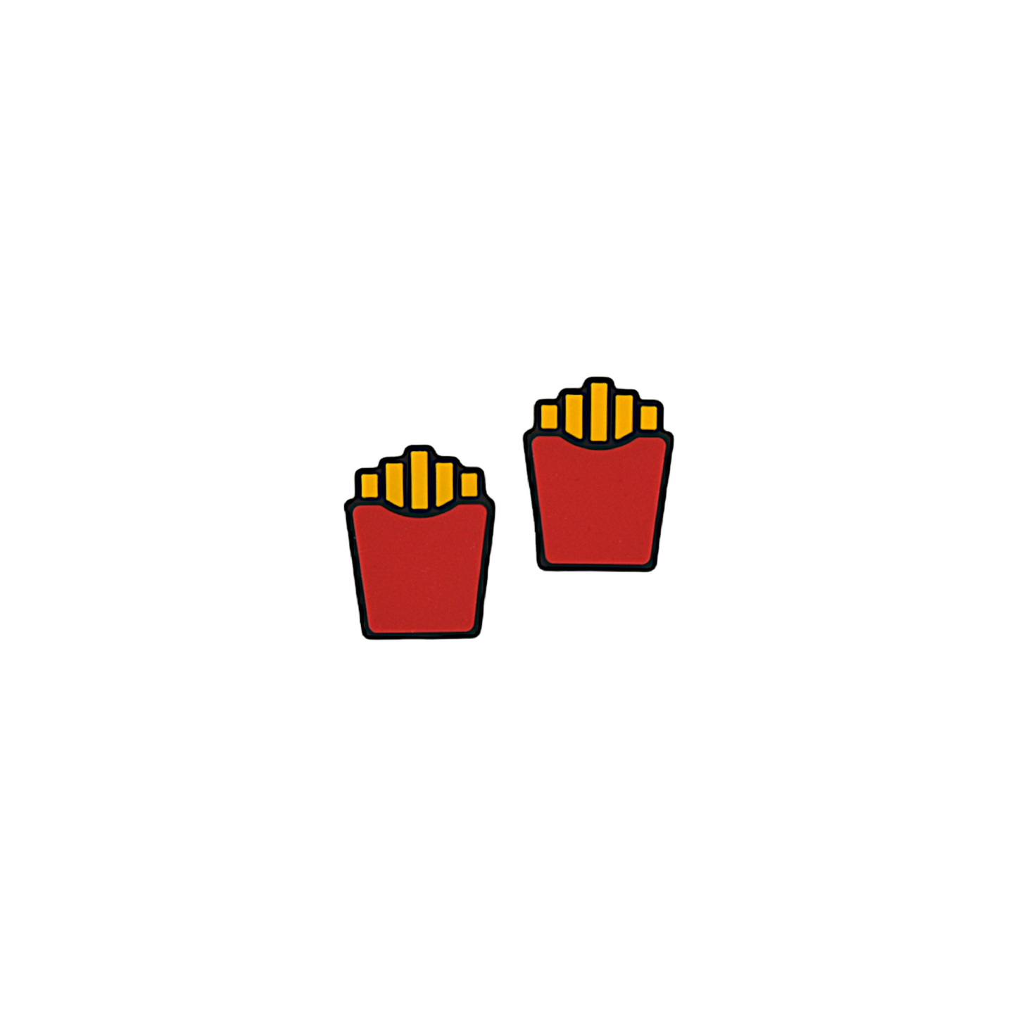 Delicious Dampeners - (2-Pack) French Fries - Food Tennis Vibration Dampener