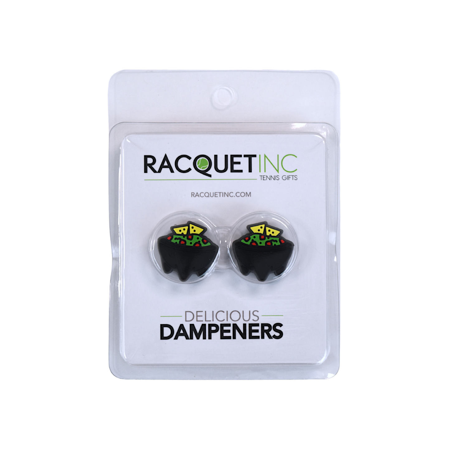Delicious Dampeners - (2-Pack) Guacamole - Food Tennis Vibration Dampener