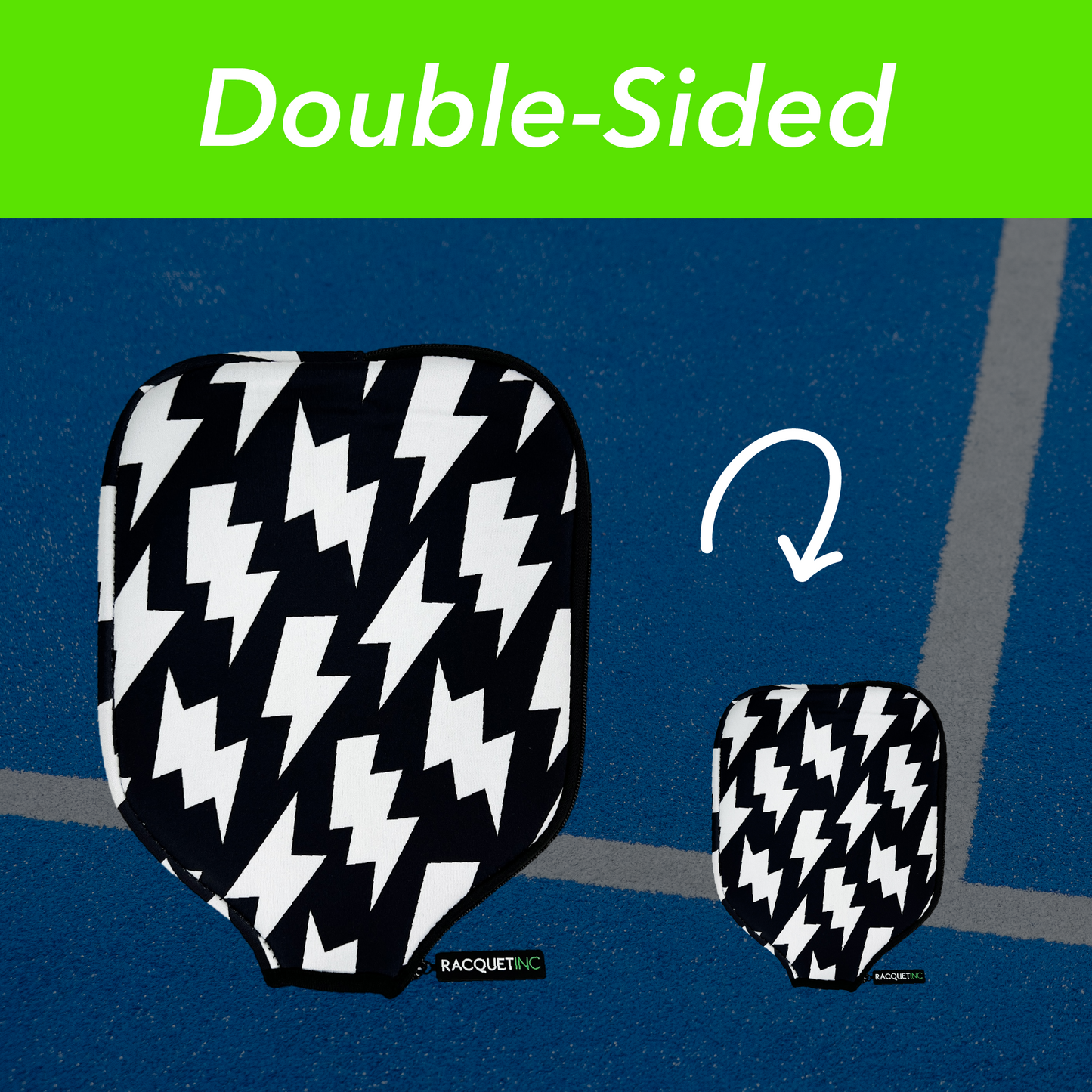 Pickleball Paddle Cover Sleeve - High Voltage