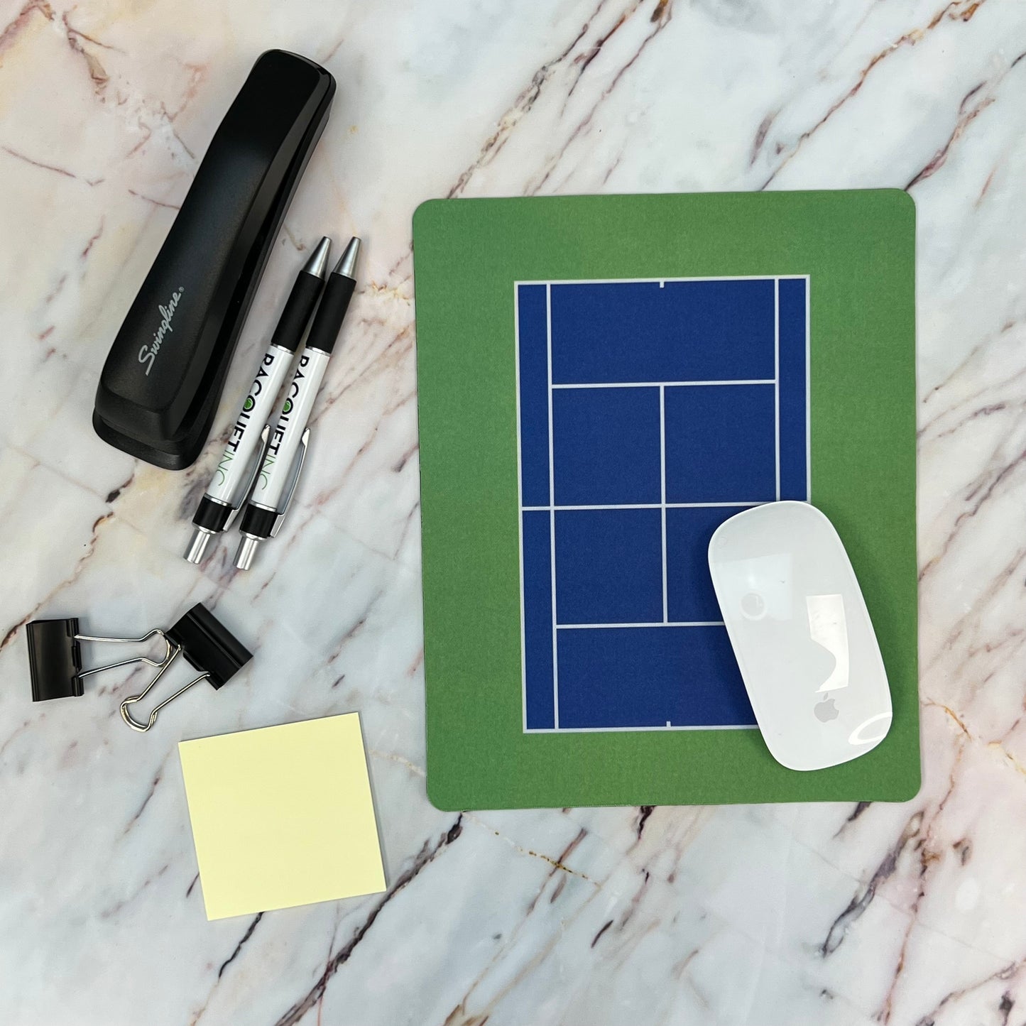 Tennis Court Mouse Pad - Hard Court