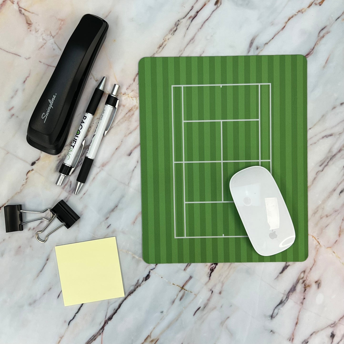 Tennis Court Mouse Pad - Grass Court