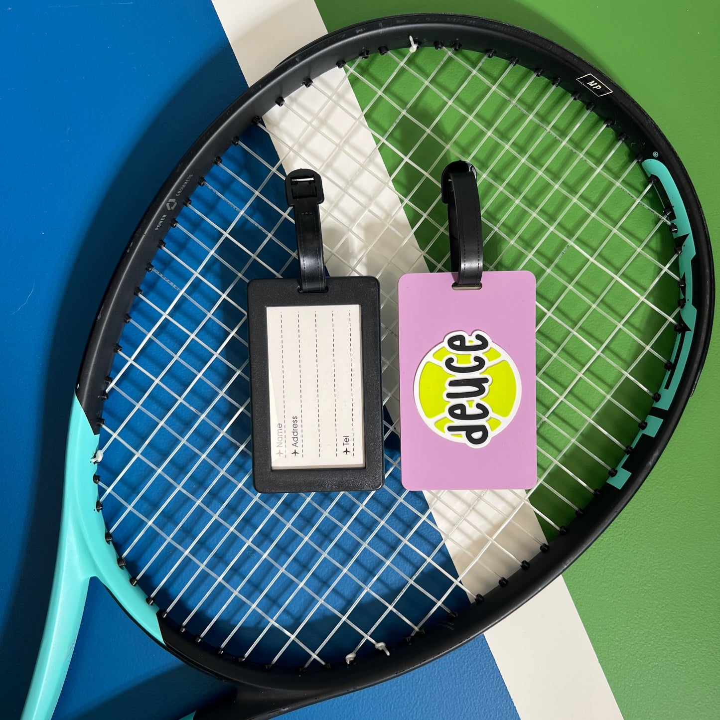 Tennis Bag Tag - Deuce