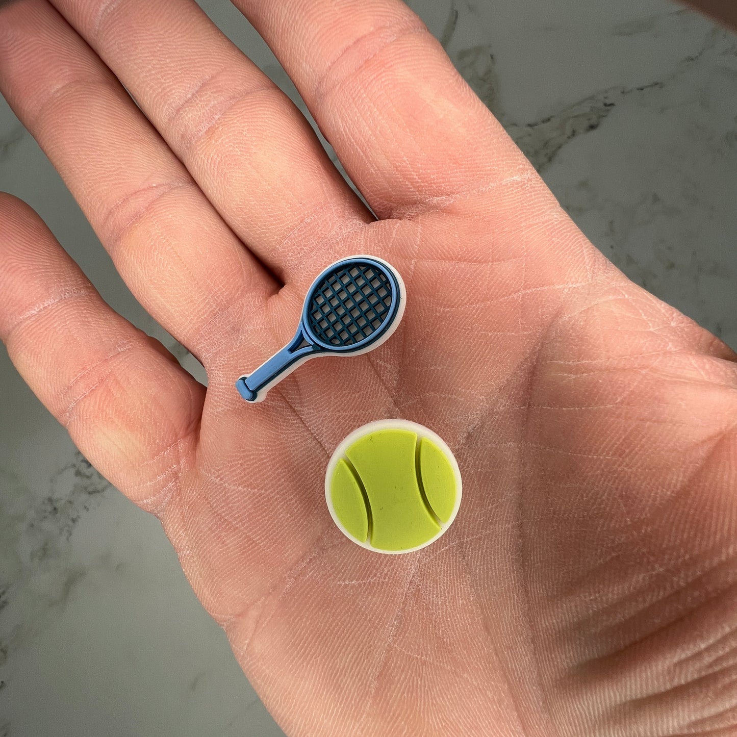 Tennis Shoe Charms - Blue (2-Pack)