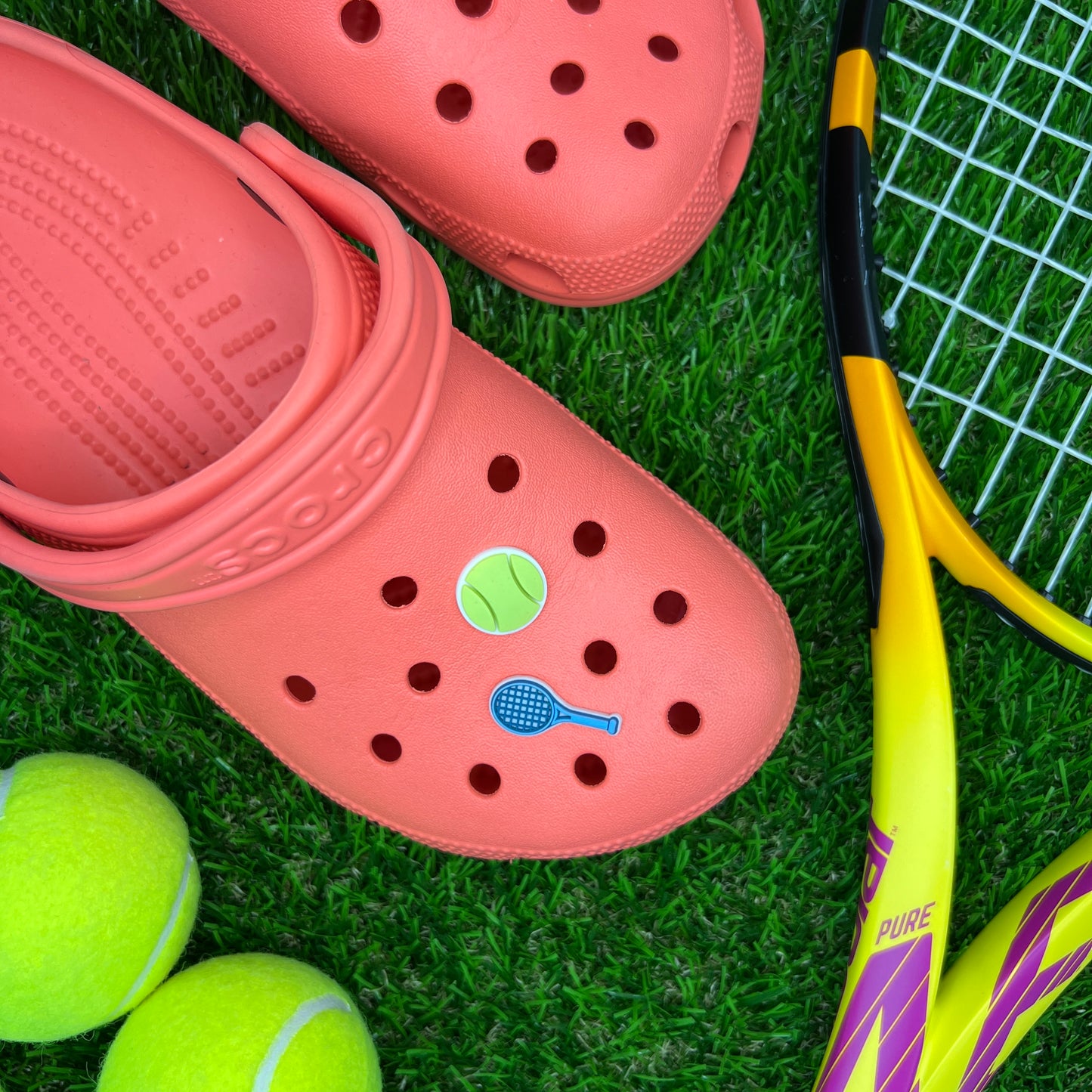 Tennis Shoe Charms - Blue (2-Pack)