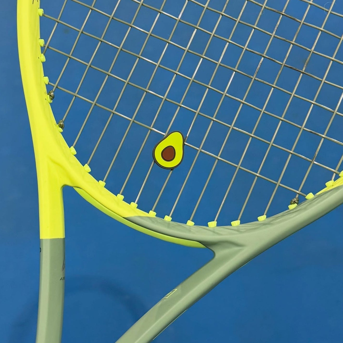 Delicious Dampeners - (2-Pack) Avocado - Food Tennis Vibration Dampener