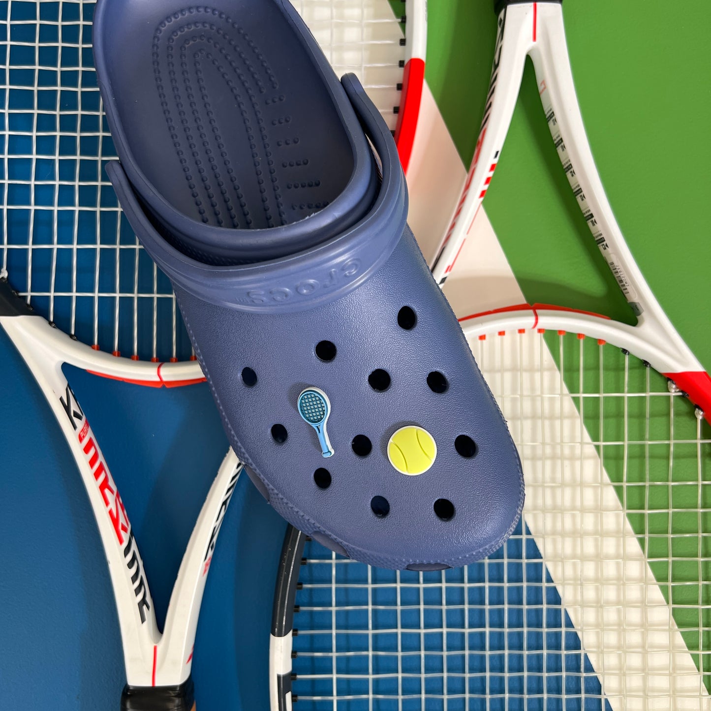 Tennis Shoe Charms - Blue (2-Pack)