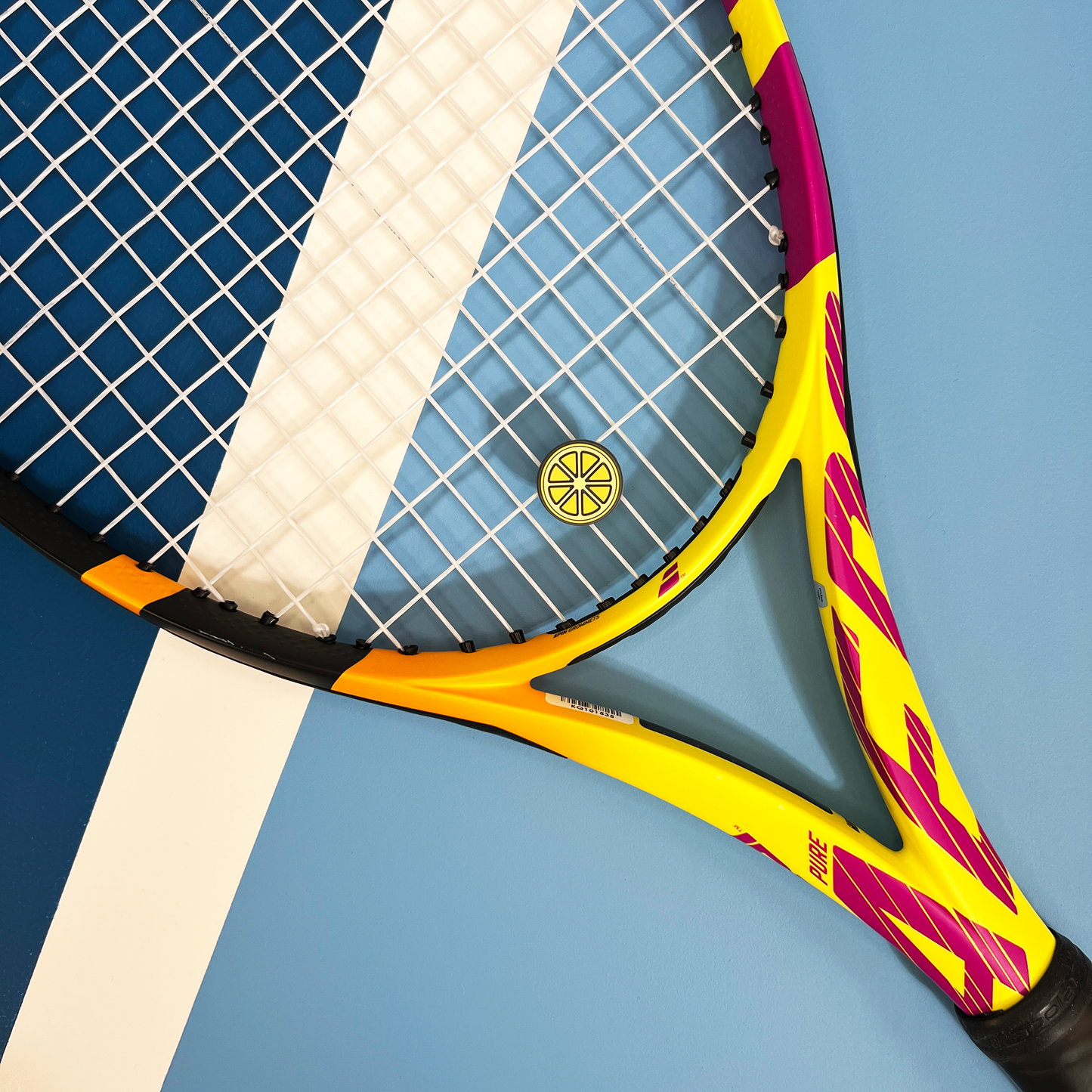 Delicious Dampeners - (2-Pack) Lemon - Food Tennis Vibration Dampener