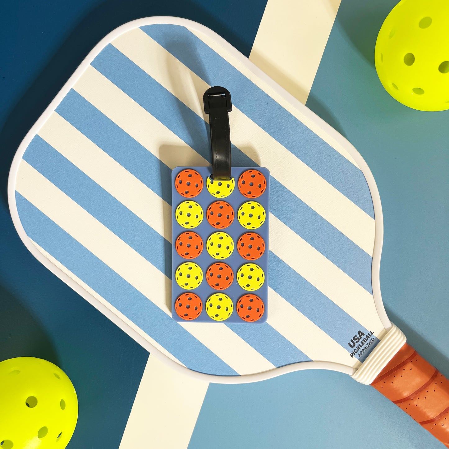 Pickleball Bag Tag - Pickleball Balls