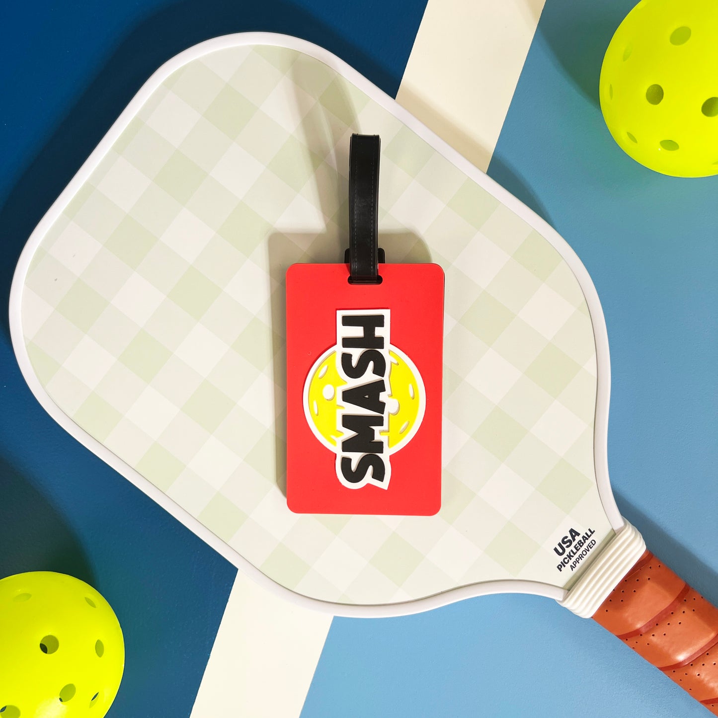 Pickleball Bag Tag - Smash