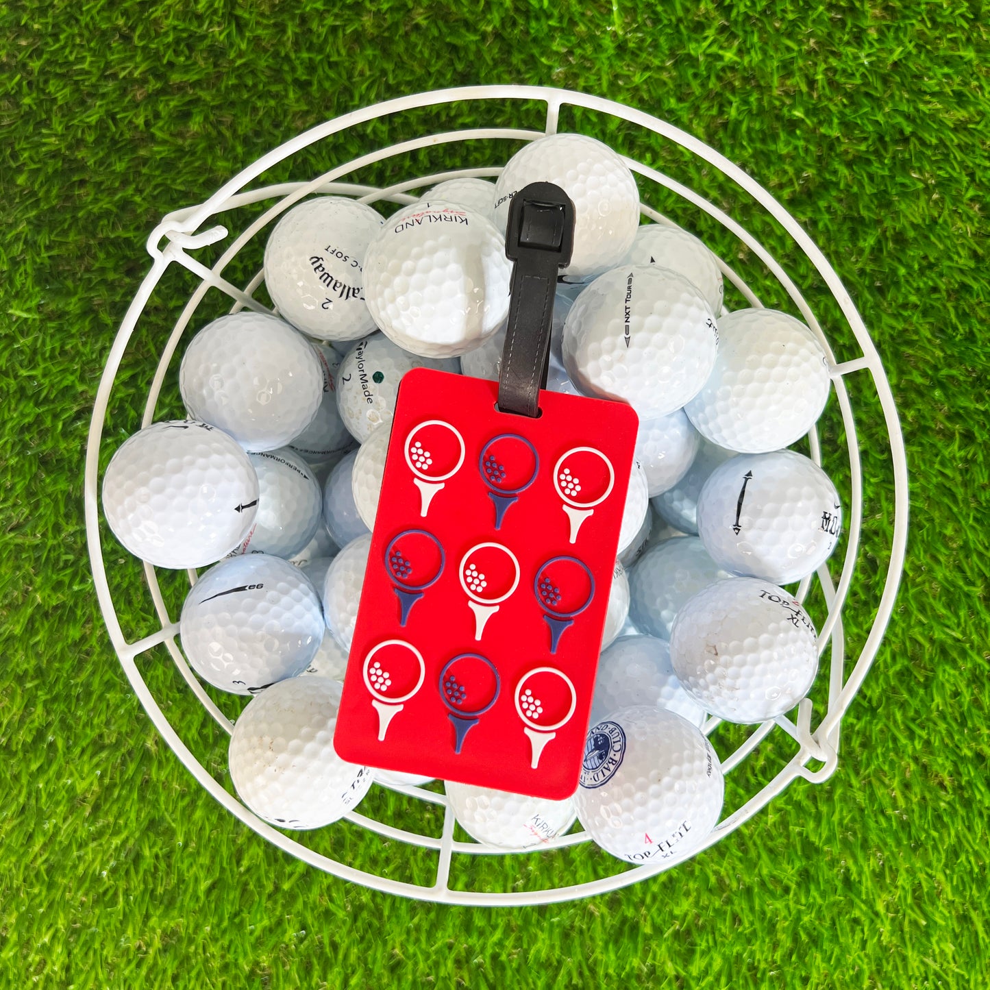 Golf Bag Tag - Golf Balls