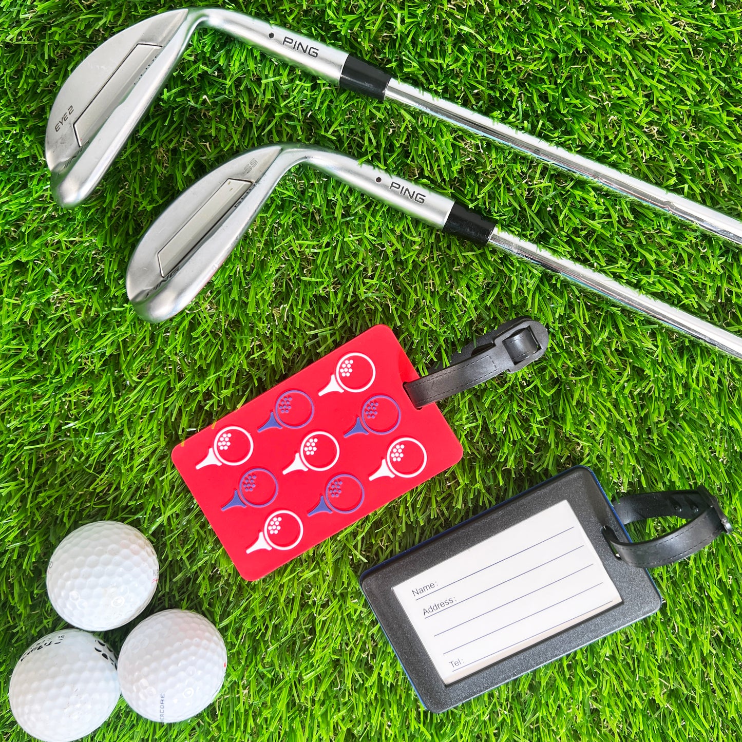 Golf Bag Tag - Golf Balls