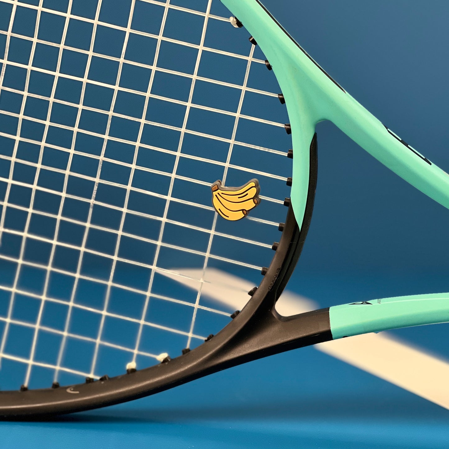 Delicious Dampeners - (2-Pack) Bananas - Food Tennis Vibration Dampener