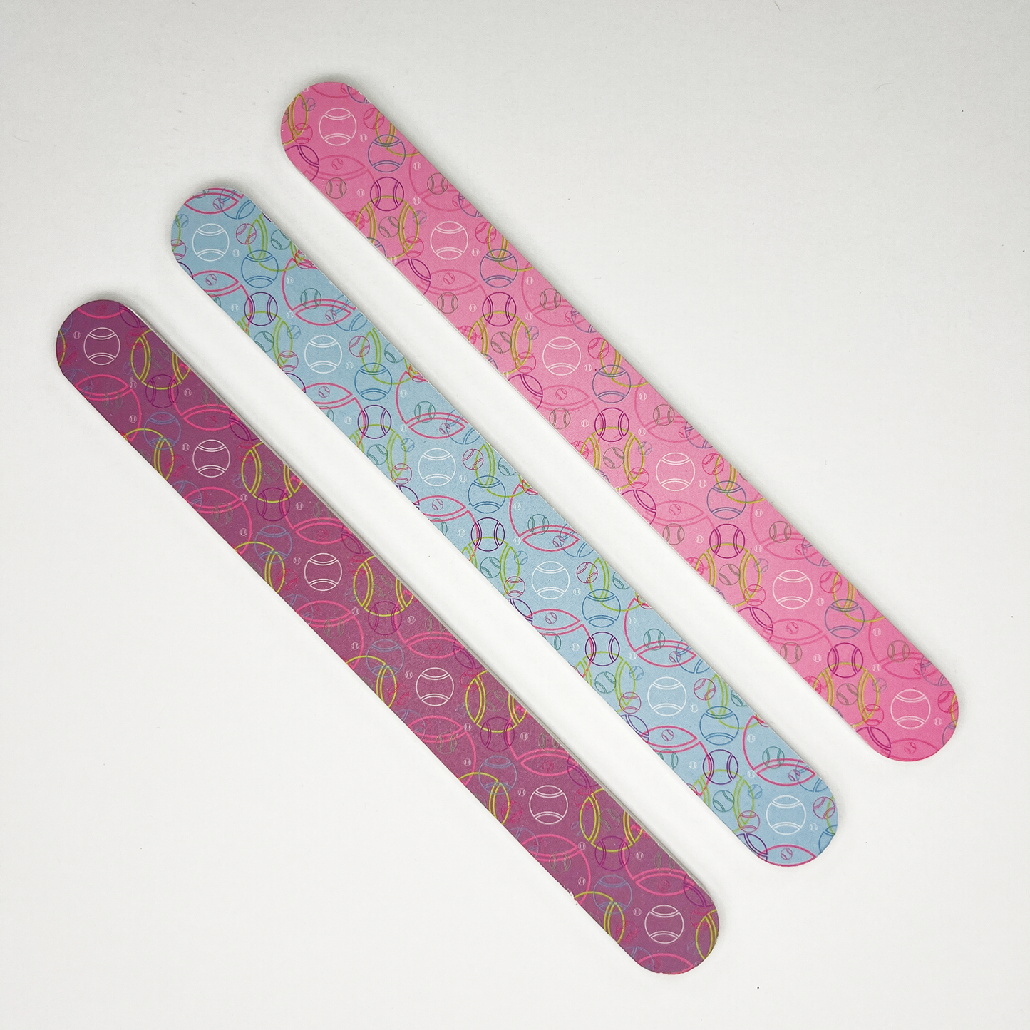 Tennis Nail Files (3-Pack)