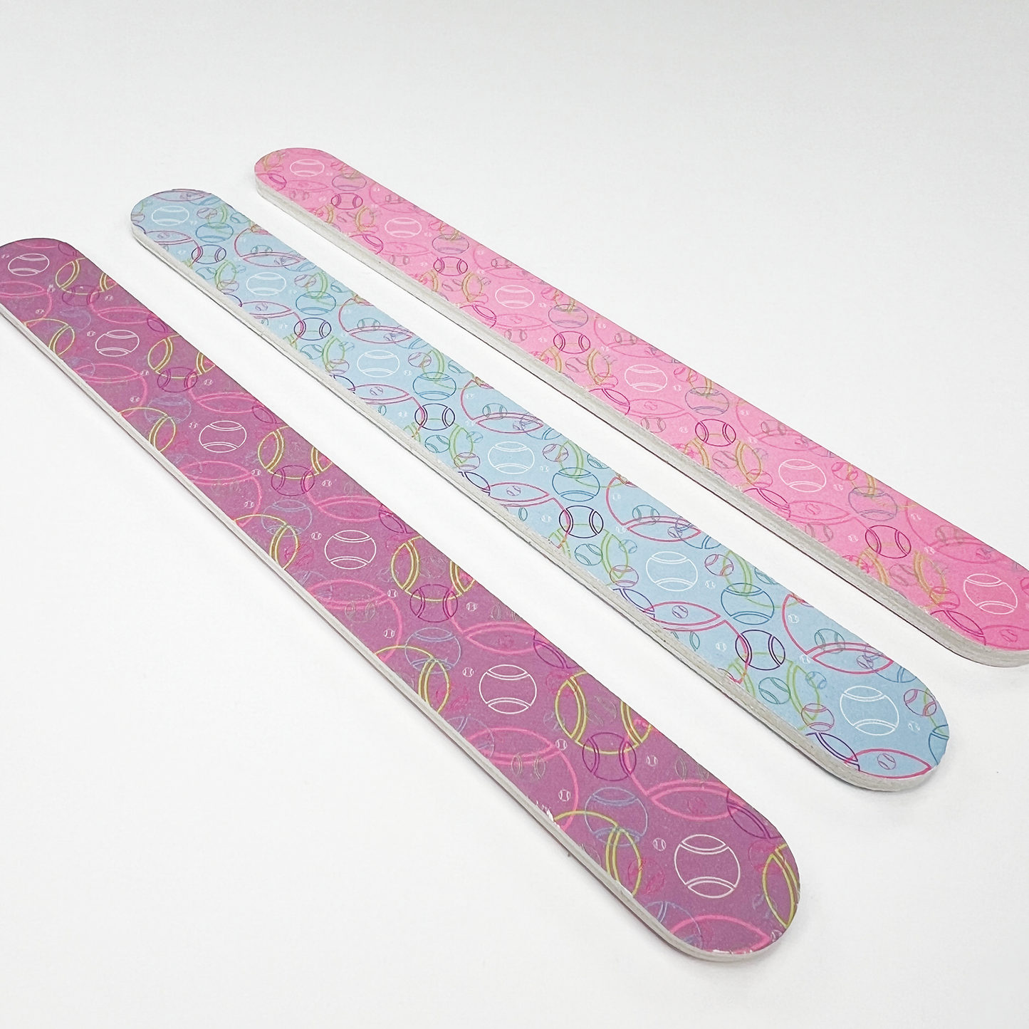 Tennis Nail Files (3-Pack)