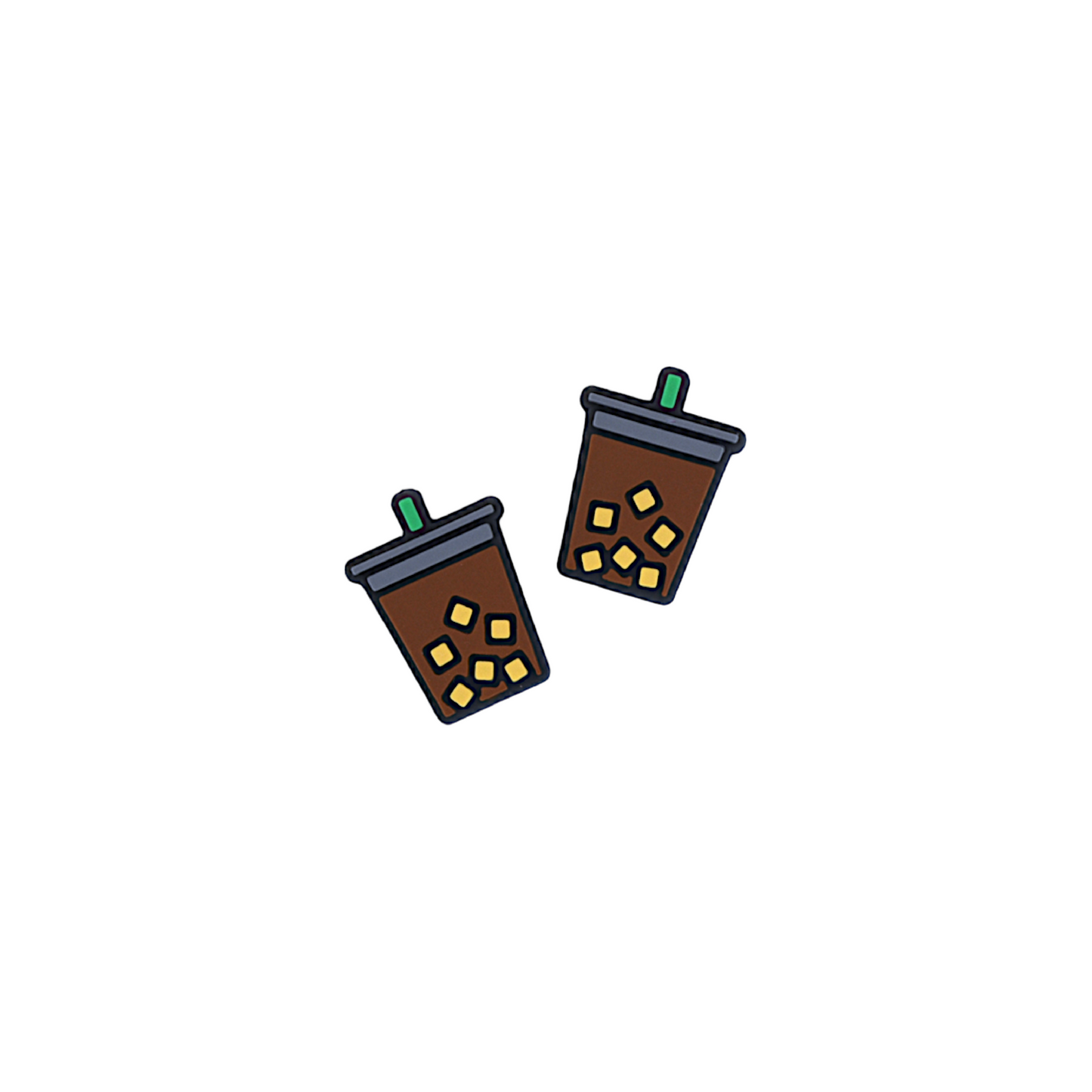 Delicious Dampeners - (2-Pack) Iced Coffee - Food Tennis Vibration Dampener