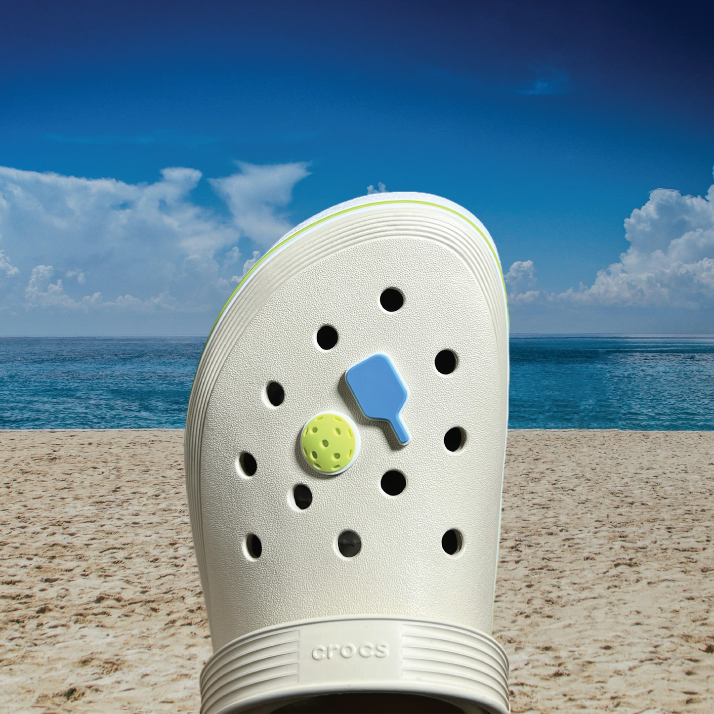 Pickleball Shoe Charms - Blue (2-Pack)