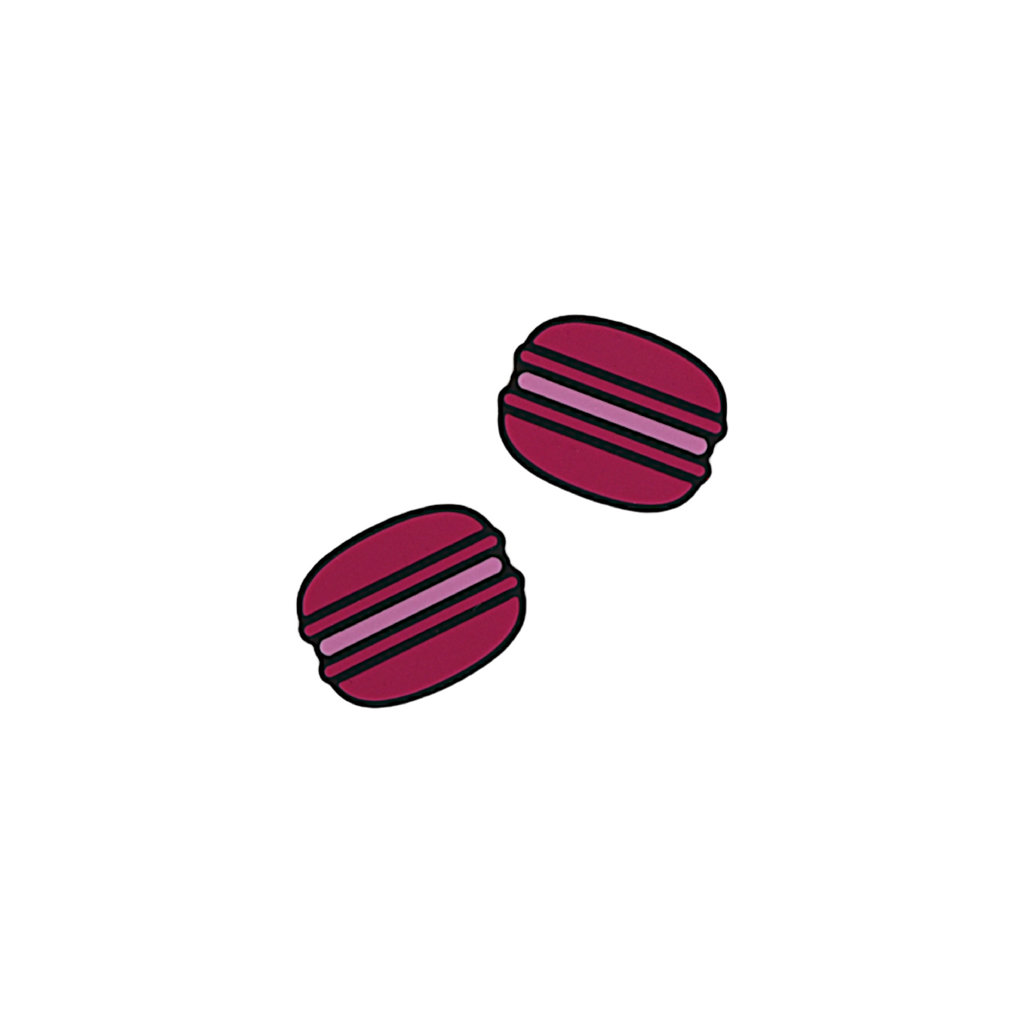 Delicious Dampeners - (2-Pack) Macaron - Food Tennis Vibration Dampener
