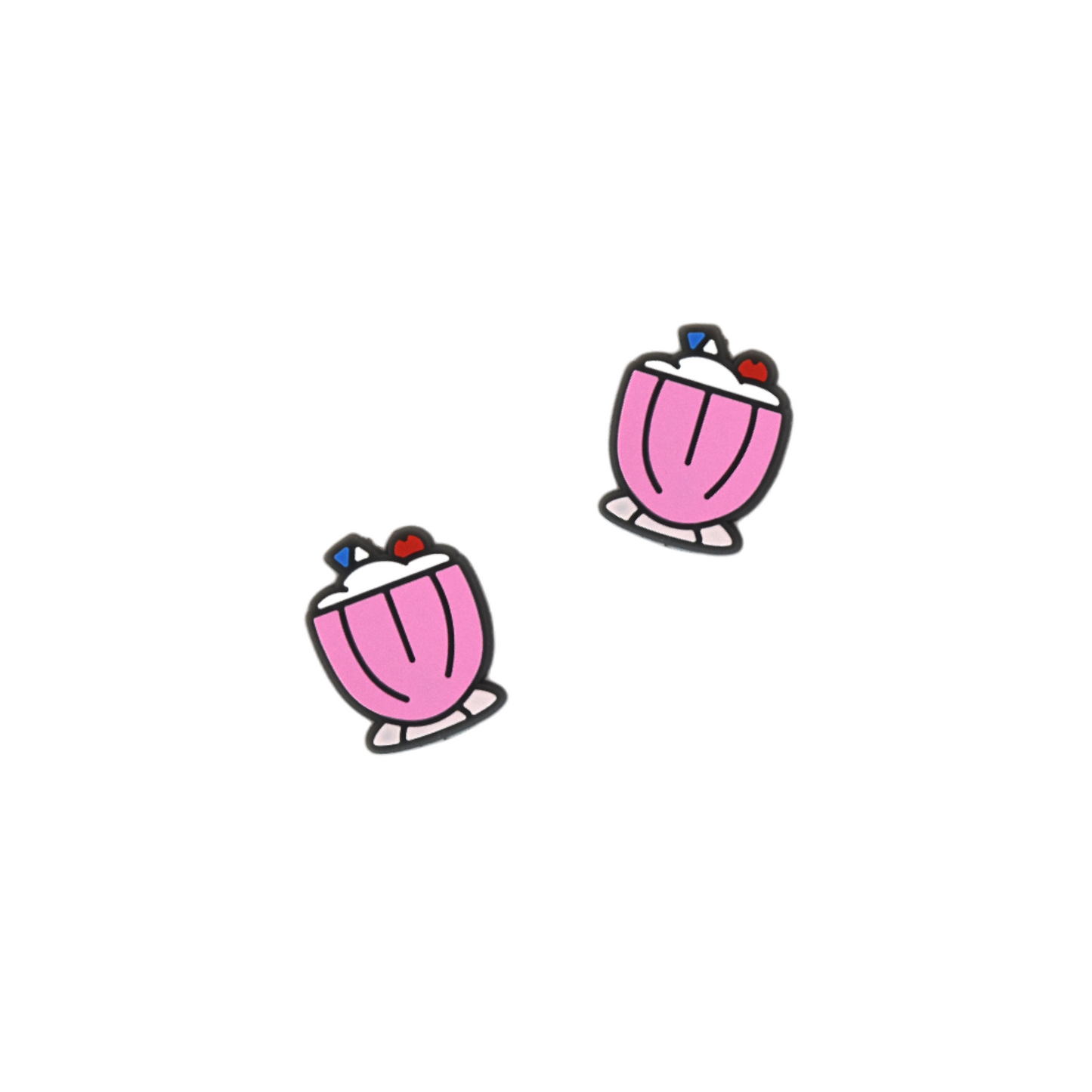 Delicious Dampeners - (2-Pack) Milkshake - Food Tennis Vibration Dampener