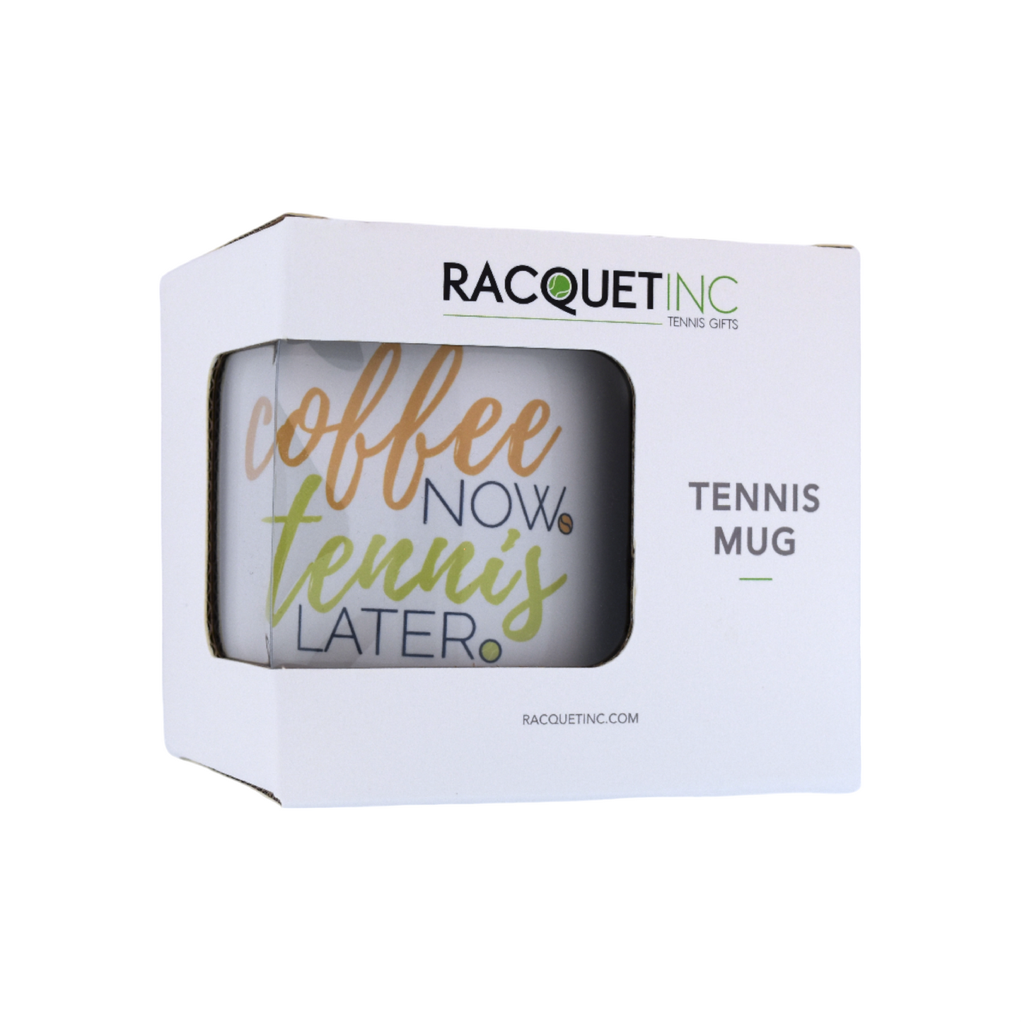 Tennis Mug - Coffee Now Tennis Later