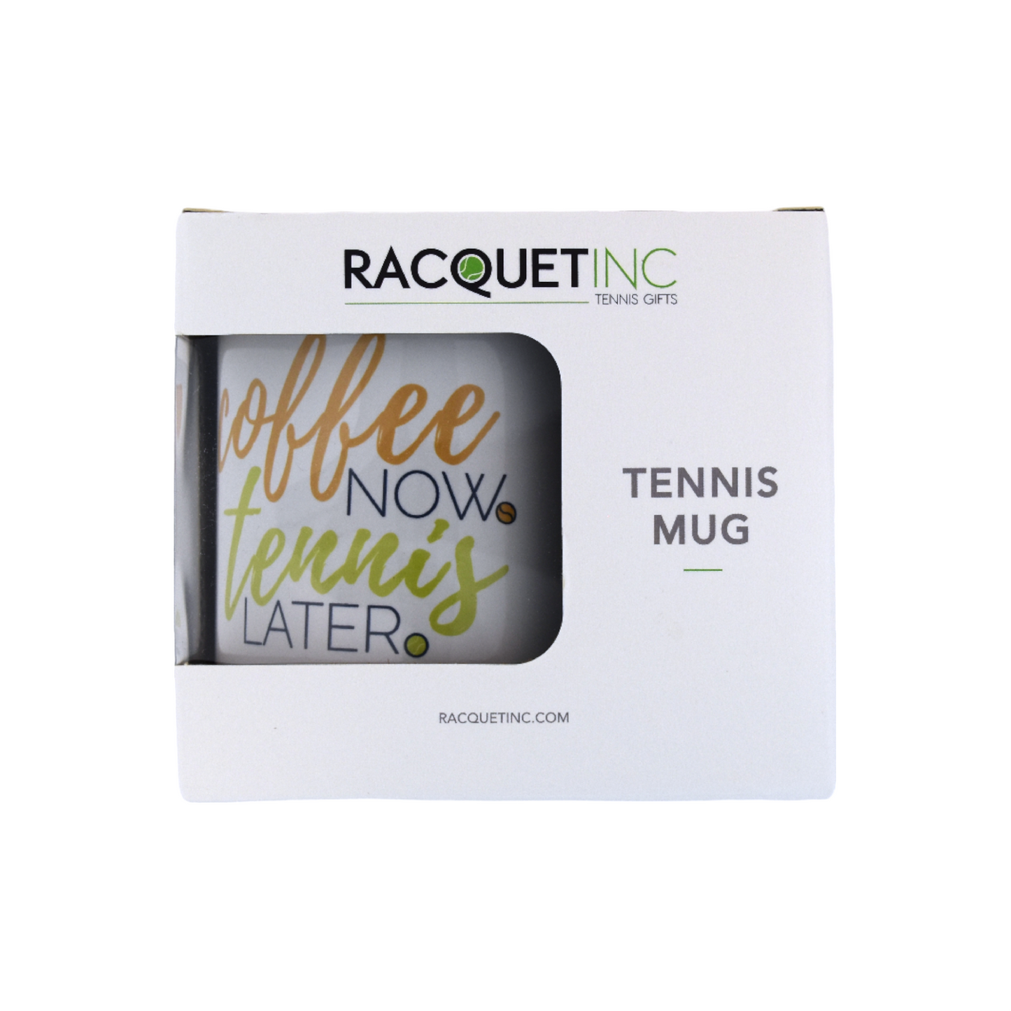Tennis Mug - Coffee Now Tennis Later