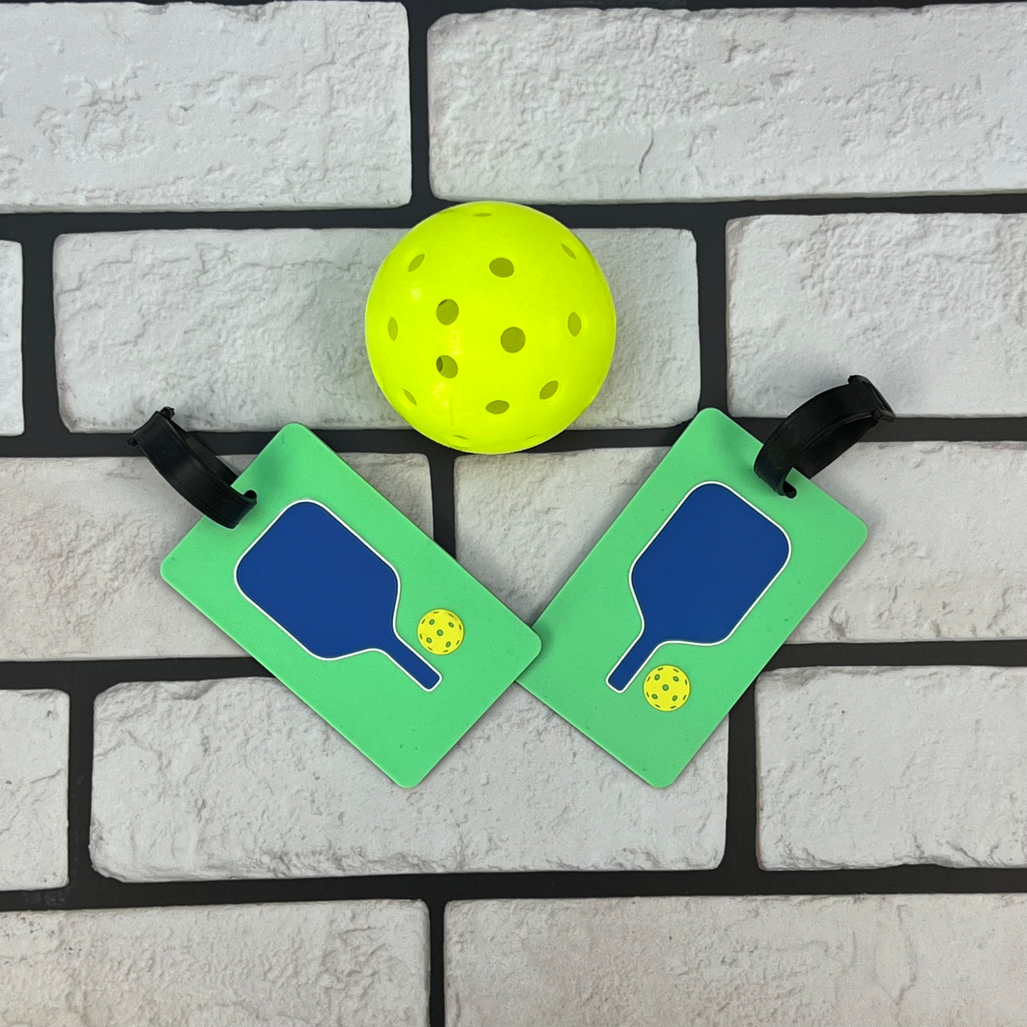 Pickleball Bag Tag - Pickleball Paddle