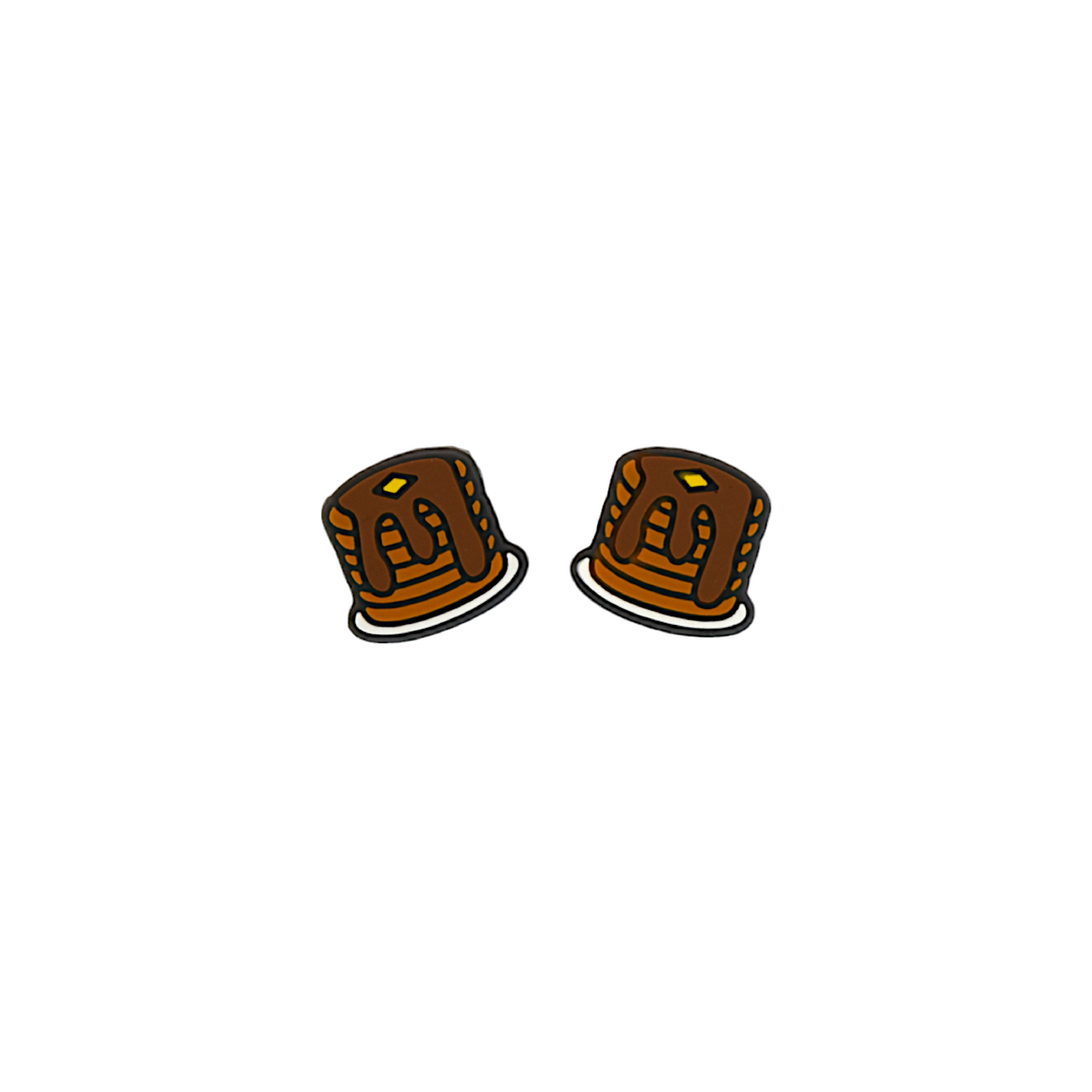 Delicious Dampeners - (2-Pack) Pancake Stack - Food Tennis Vibration Dampener