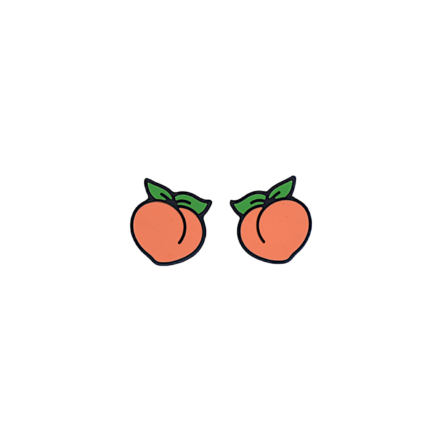 Delicious Dampeners - (2-Pack) Peach - Food Tennis Vibration Dampener
