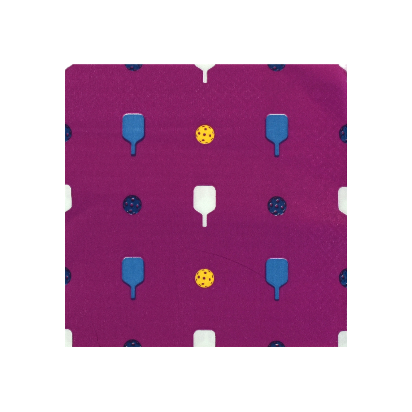 Pickleball Cocktail Napkins (20-Pack) - Plum