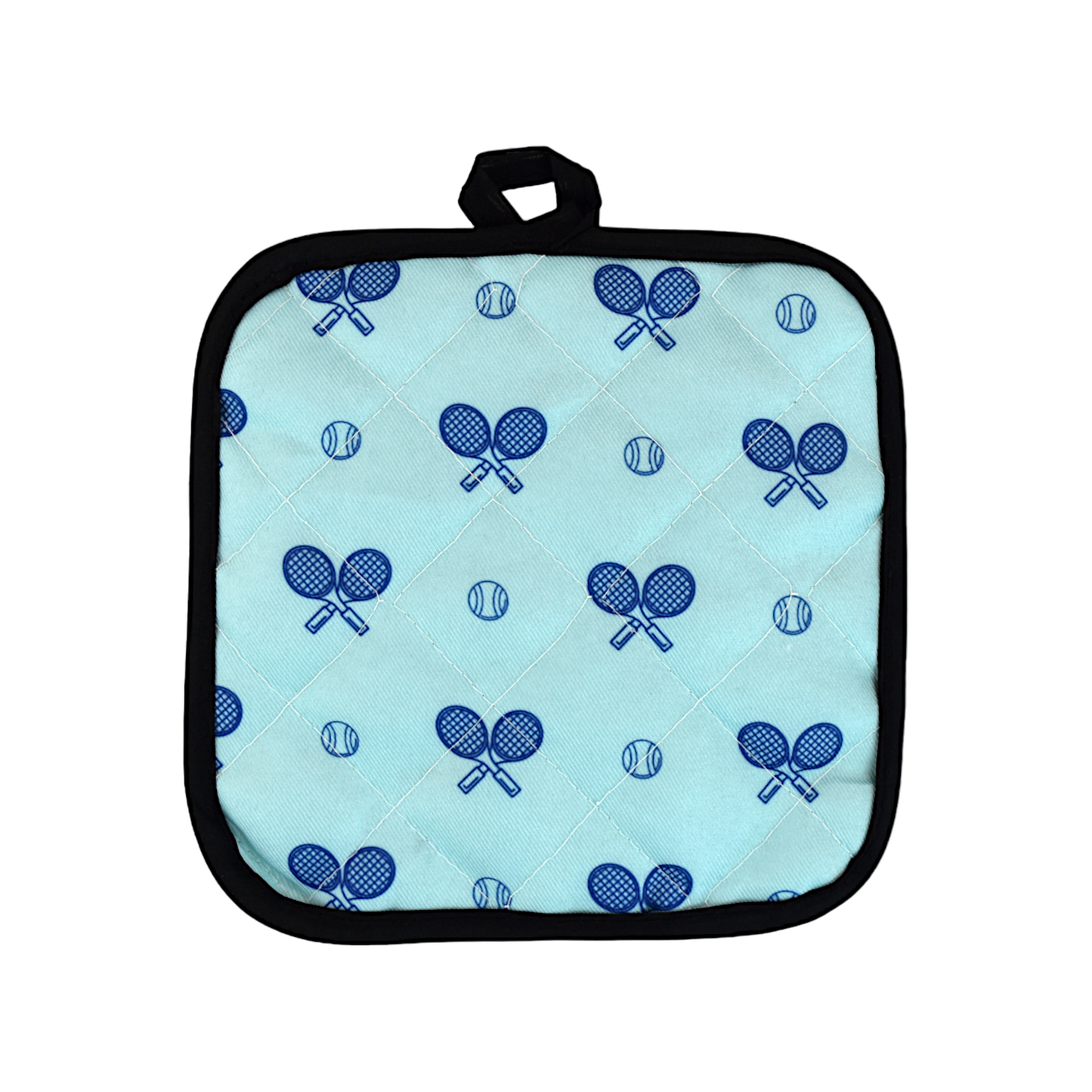 Tennis Pot Holder - Clear Skies Blue