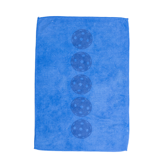 Pickleball Towel - Blue - Pickleball Balls
