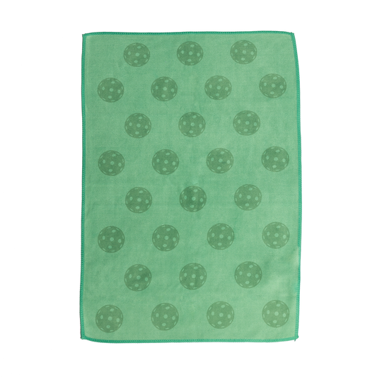 Pickleball Towel - Green - Pickleball Balls