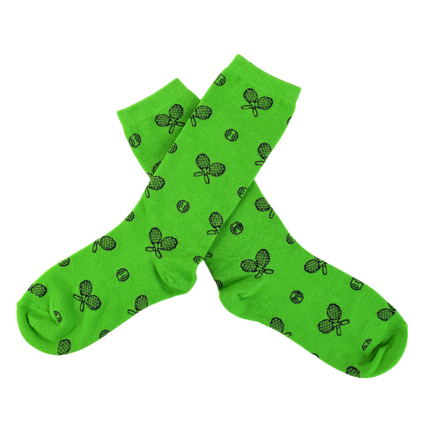 Men's Tennis Dress Socks - Grass Court Green