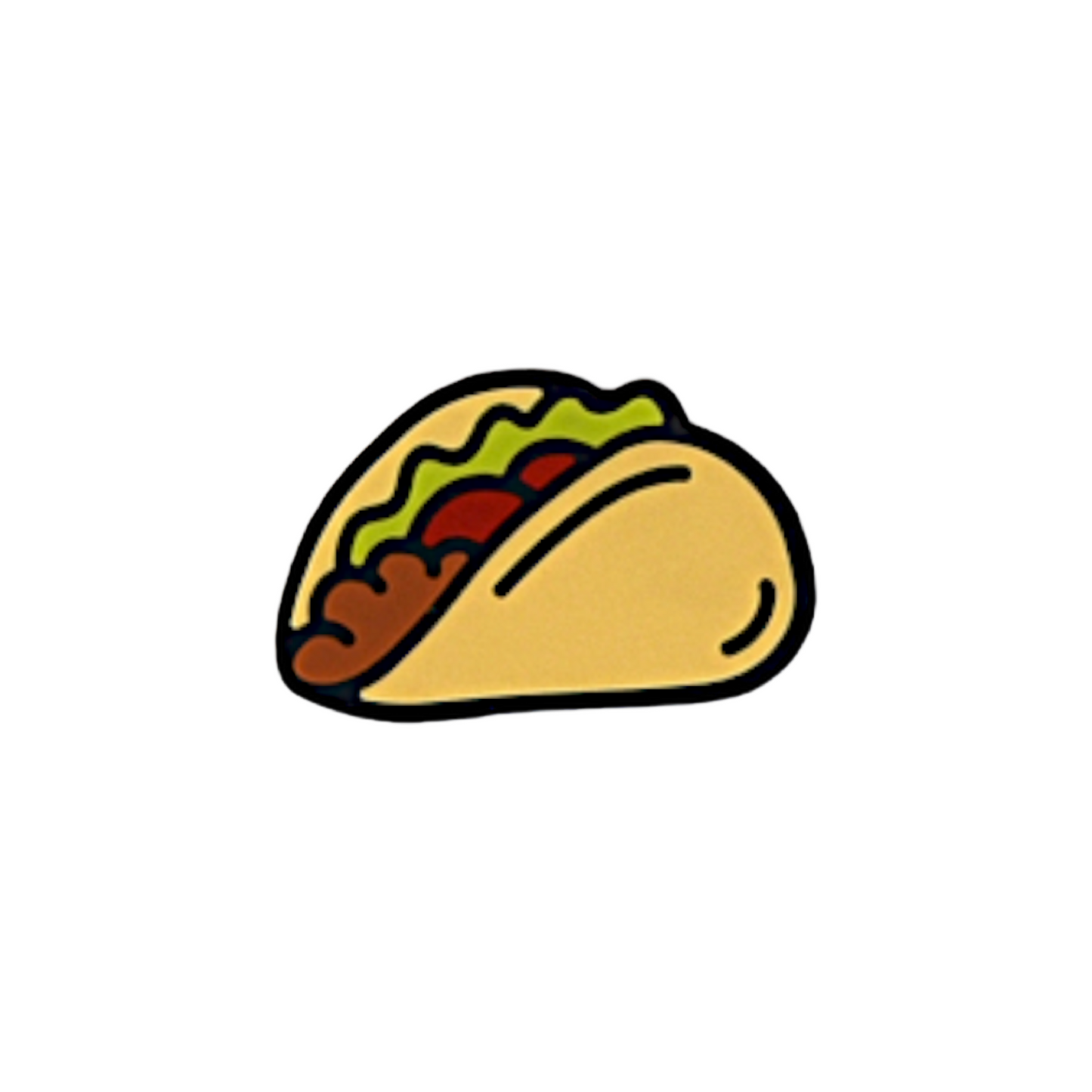 Delicious Dampeners - (2-Pack) Taco - Food Tennis Vibration Dampener