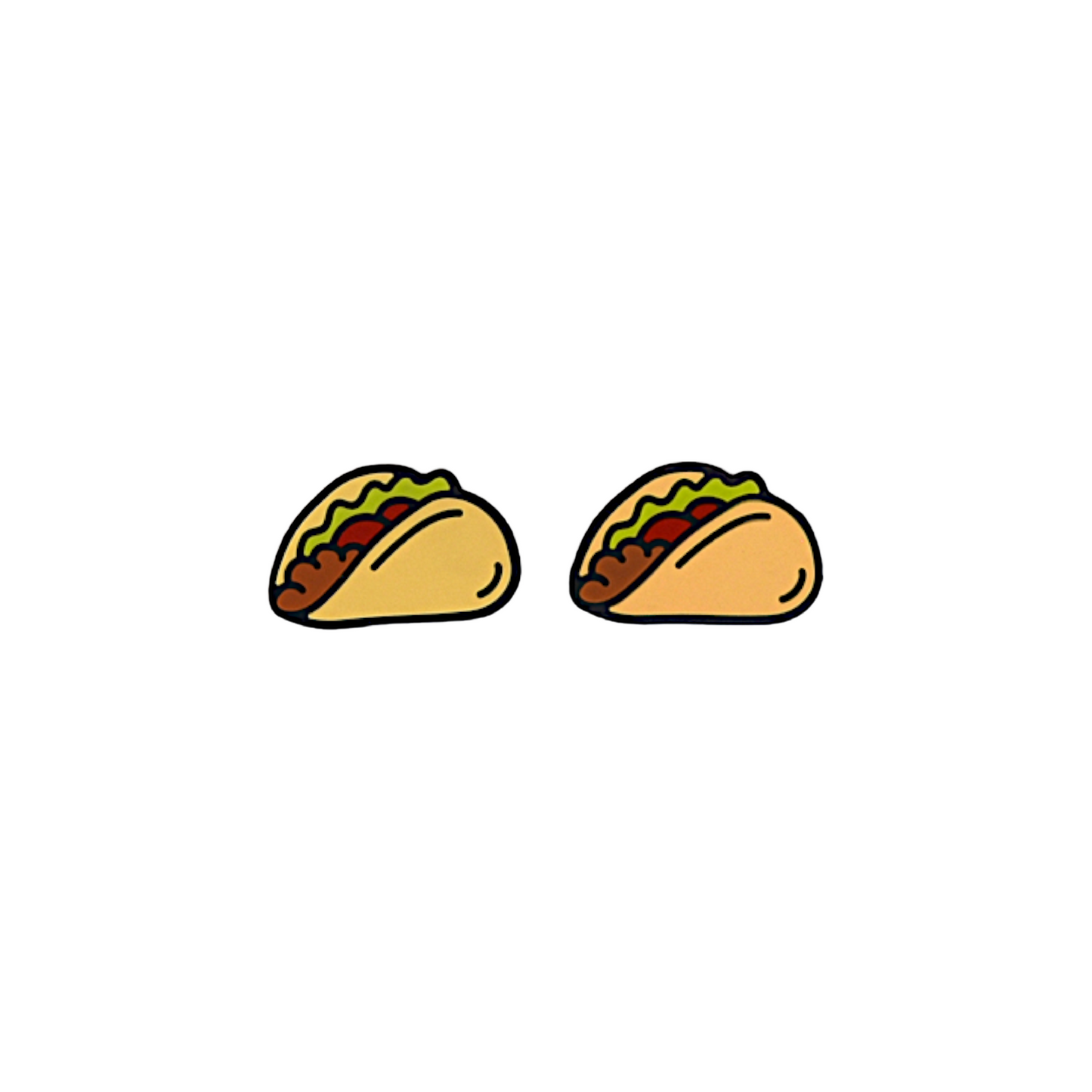 Delicious Dampeners - (2-Pack) Taco - Food Tennis Vibration Dampener