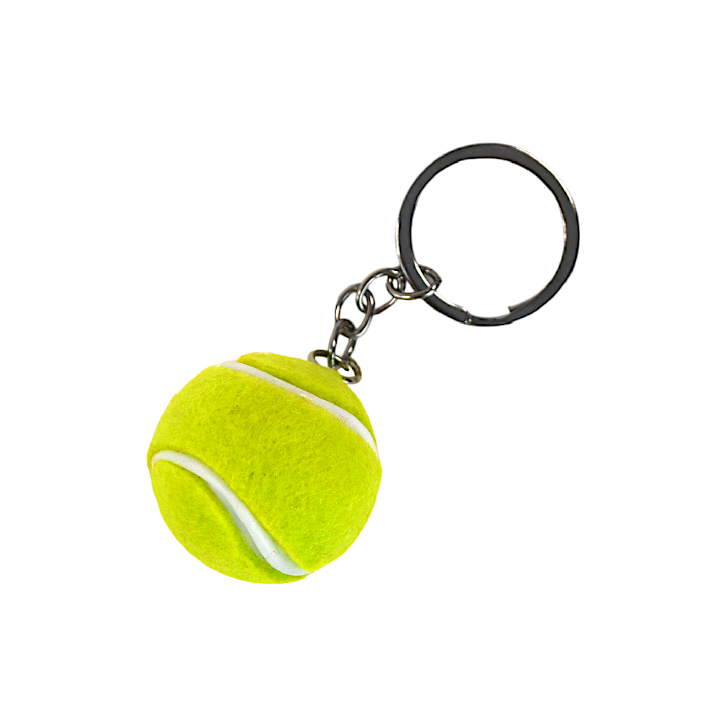 Tennis Ball Keychain - Green