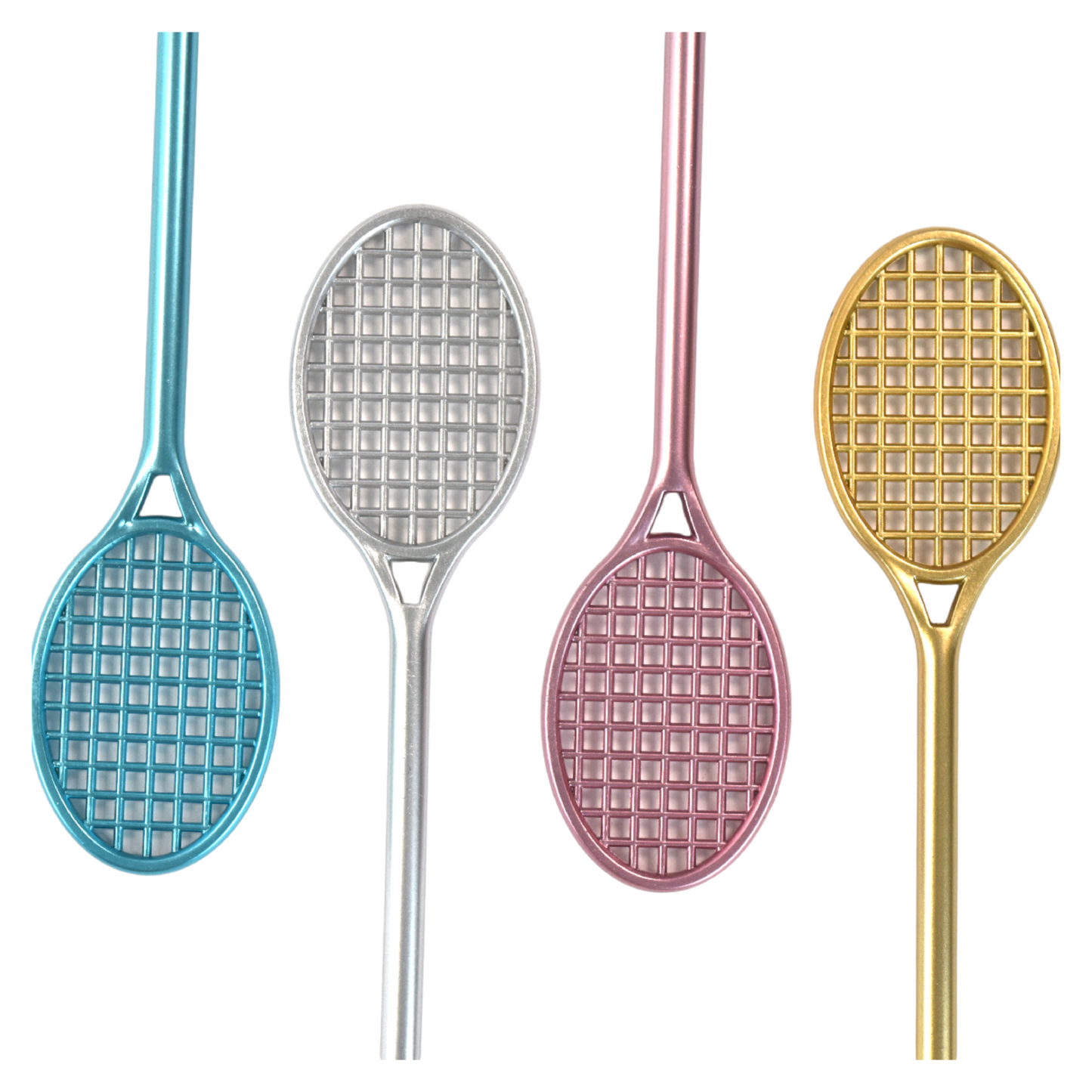 Tennis Racquet Pens (4-Pack)