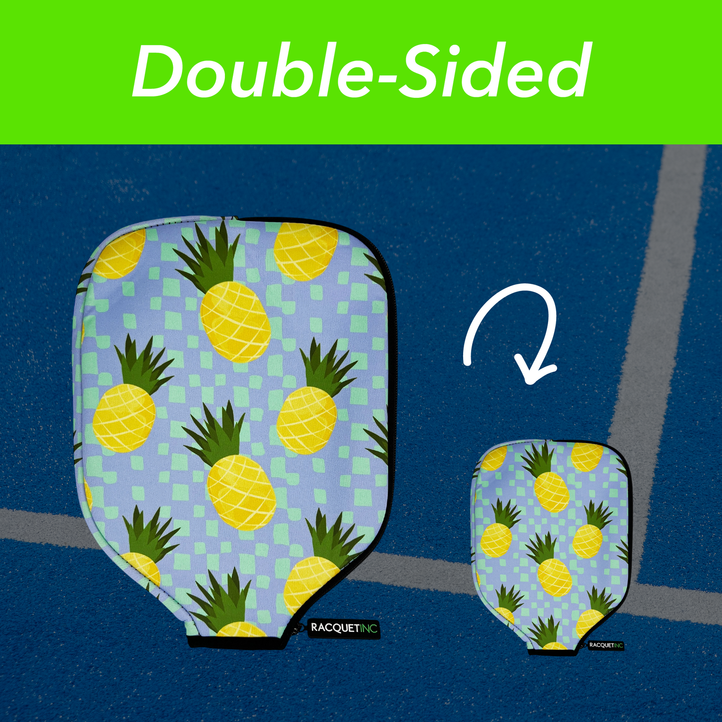 Pickleball Paddle Cover Sleeve - Tropic Topspin
