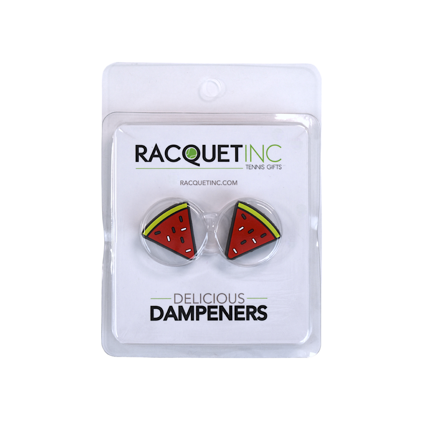 Delicious Dampeners - (2-Pack) Watermelon - Food Tennis Vibration Dampener
