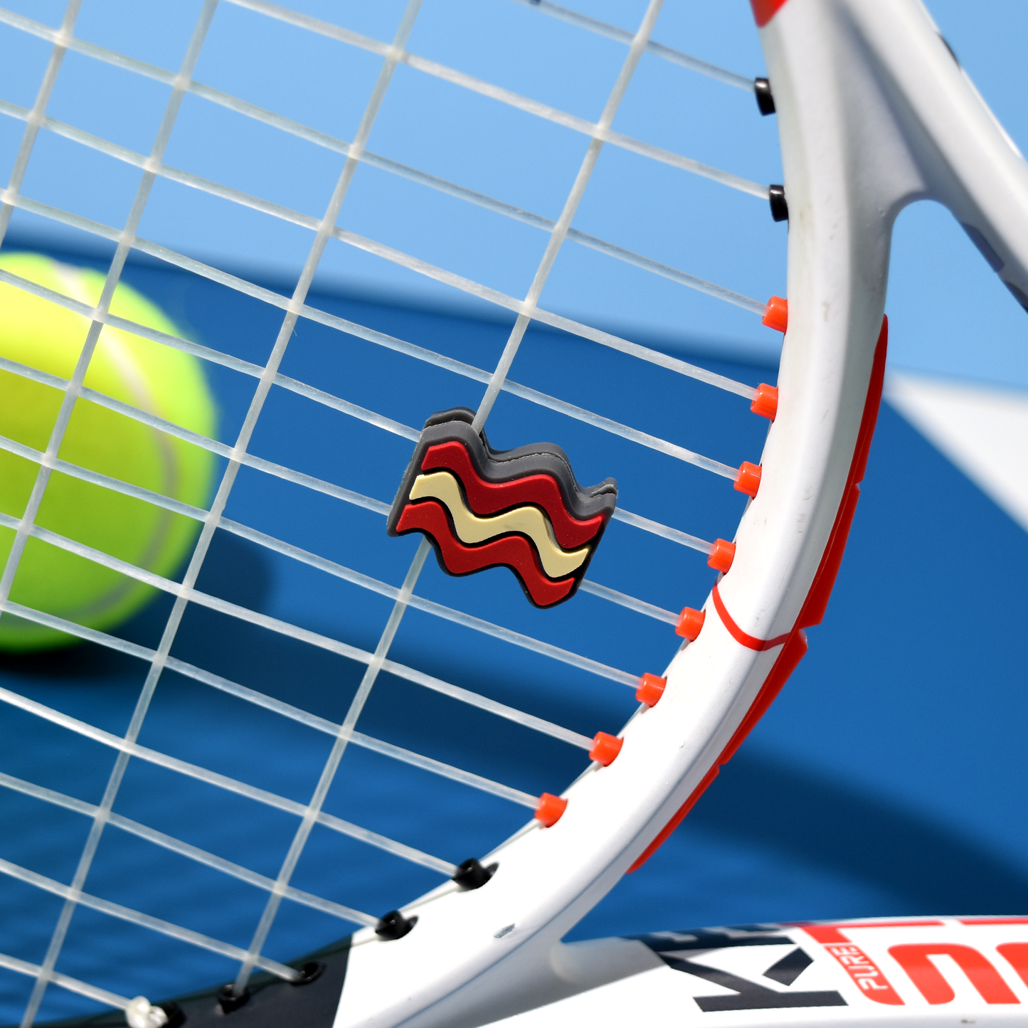 Delicious Dampeners - (2-Pack) Bacon - Food Tennis Vibration Dampener