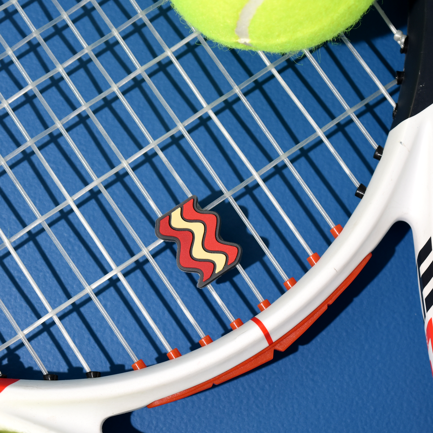 Delicious Dampeners - (2-Pack) Bacon - Food Tennis Vibration Dampener