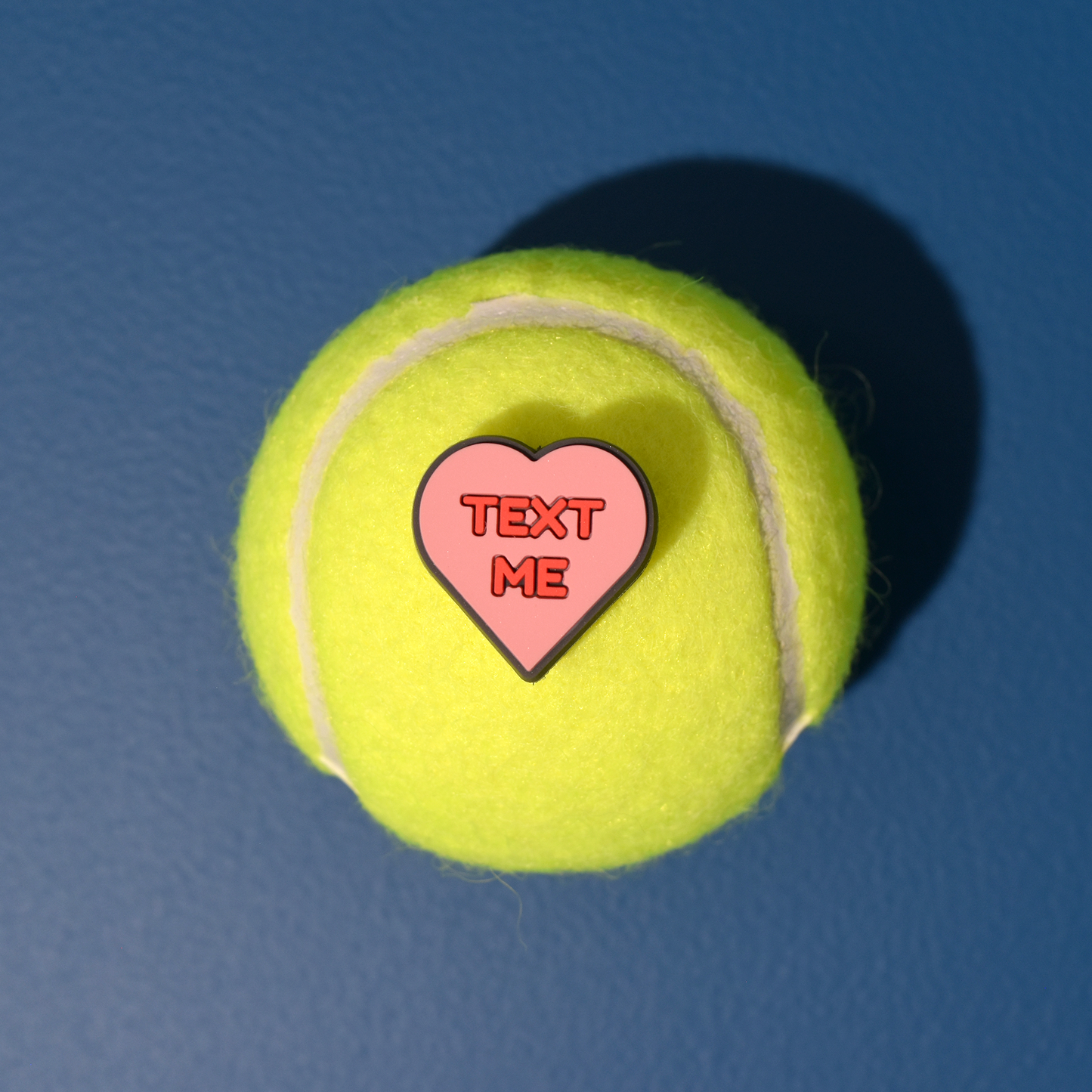 Delicious Dampeners - (2-Pack) Candy Heart - Food Tennis Vibration Dampener