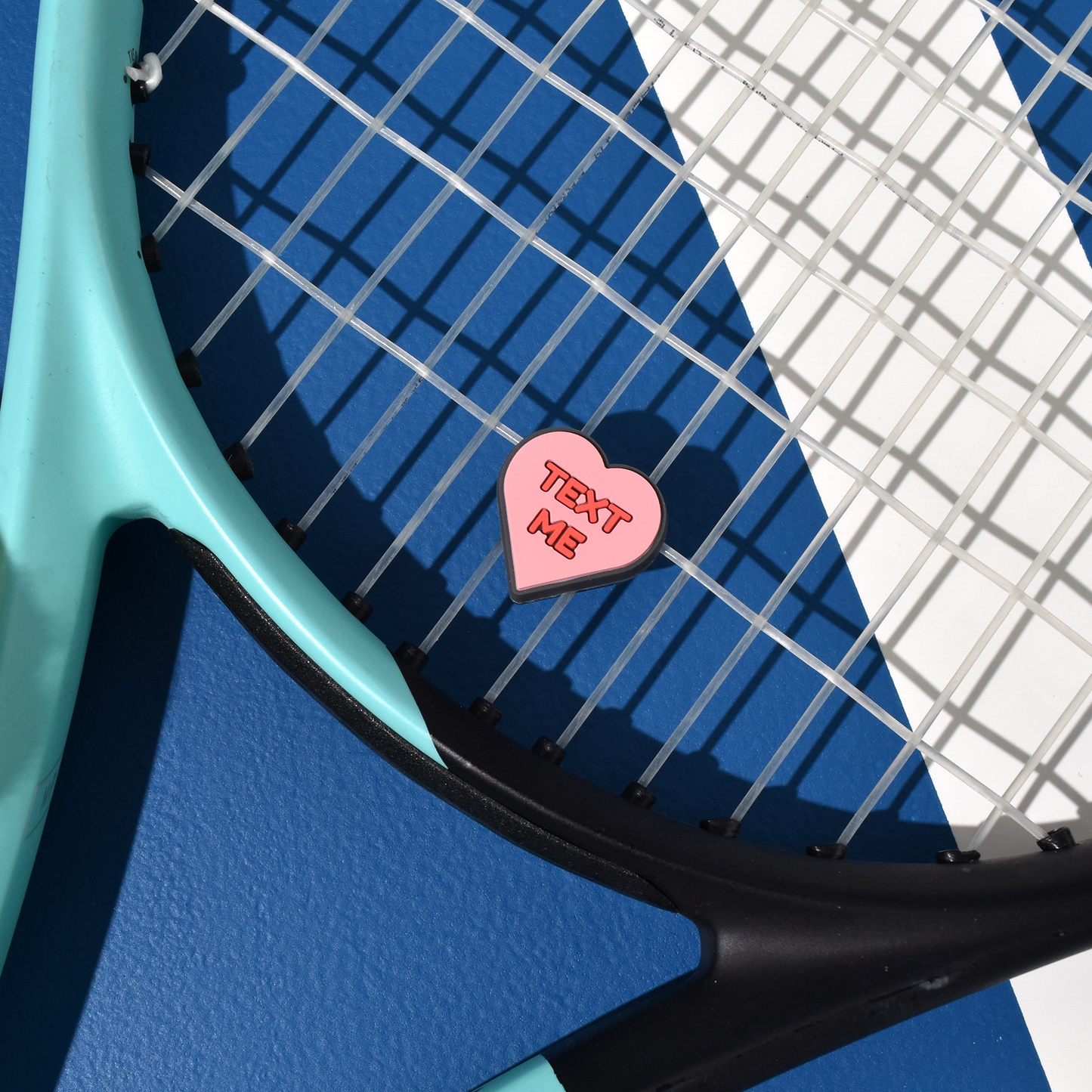 Delicious Dampeners - (2-Pack) Candy Heart - Food Tennis Vibration Dampener