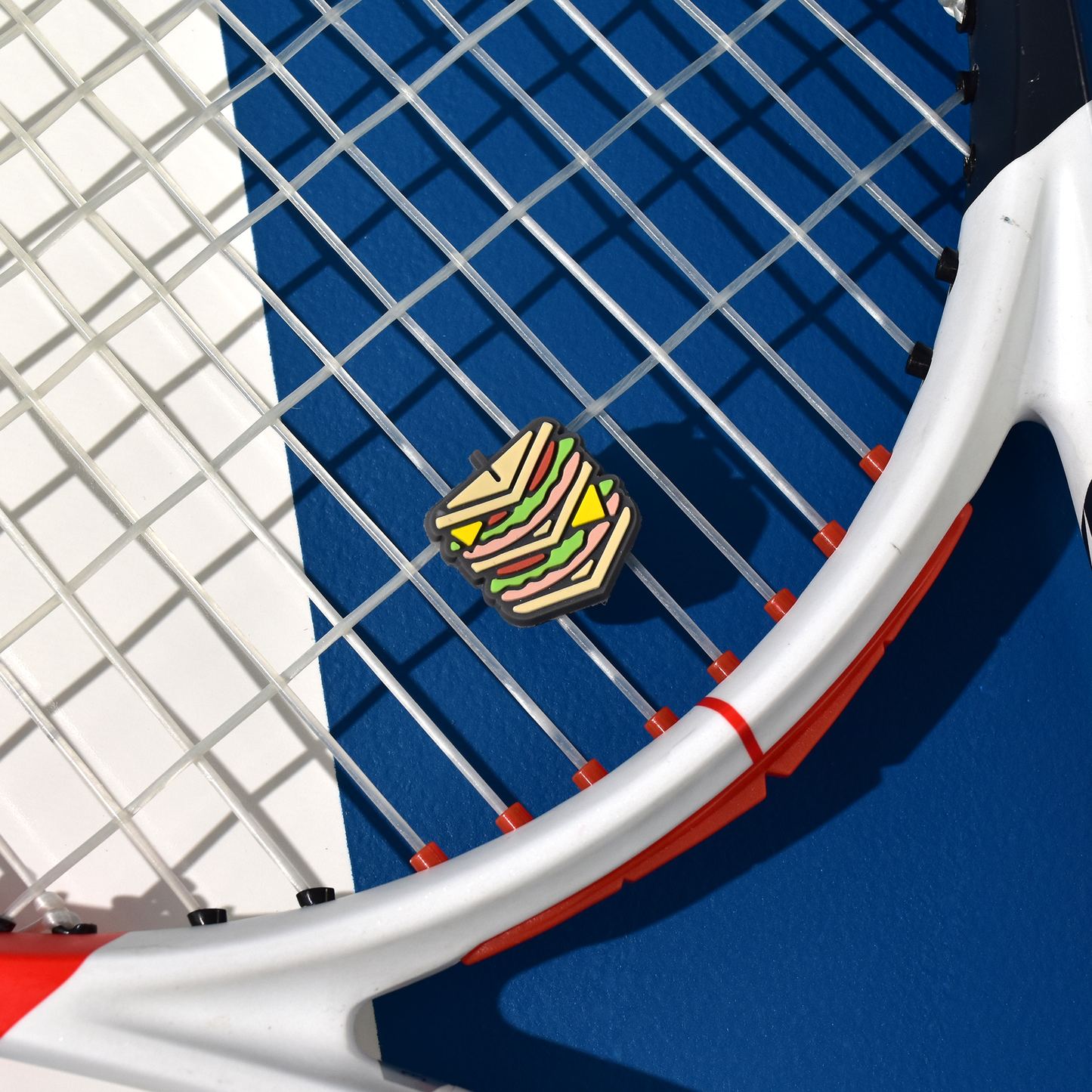 Delicious Dampeners - (2-Pack) Club Sandwich - Food Tennis Vibration Dampener