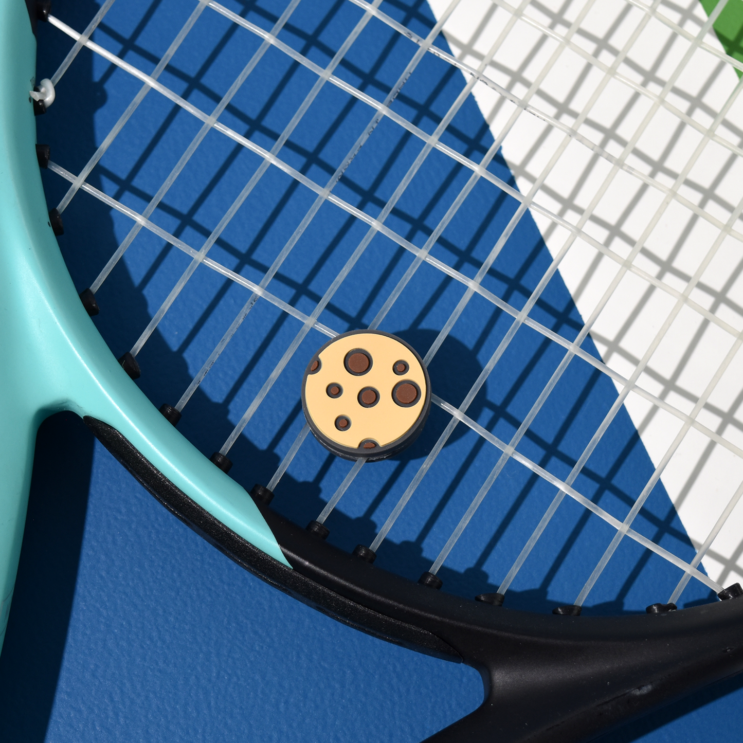 Delicious Dampeners - (2-Pack) Cookie - Food Tennis Vibration Dampener